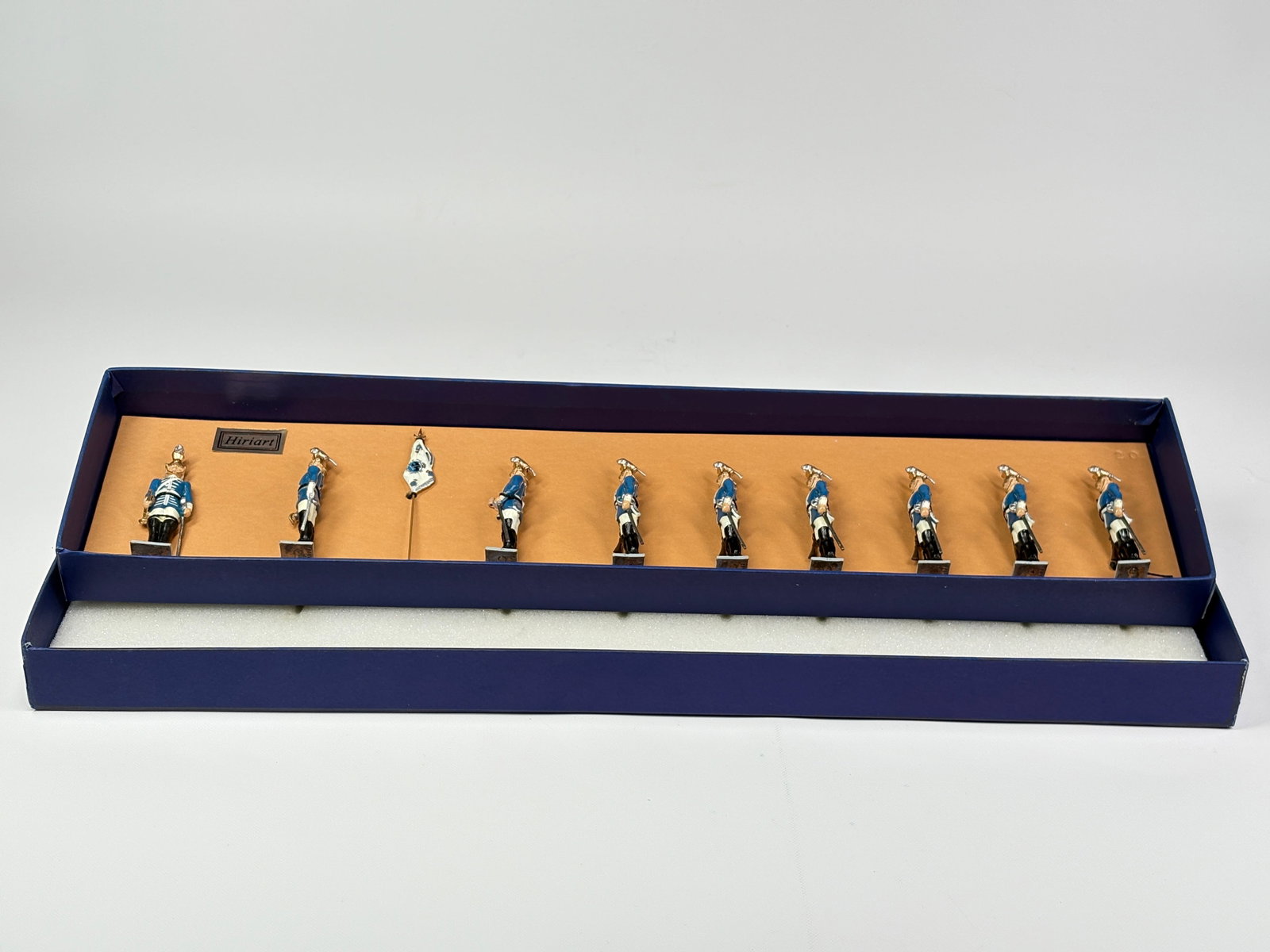 HIRIART MODELS SACHSISCHE GARDEREITER KAISER ERA II REICH: REMAINS IN VERY GOOD CONDITION WITH BOX.