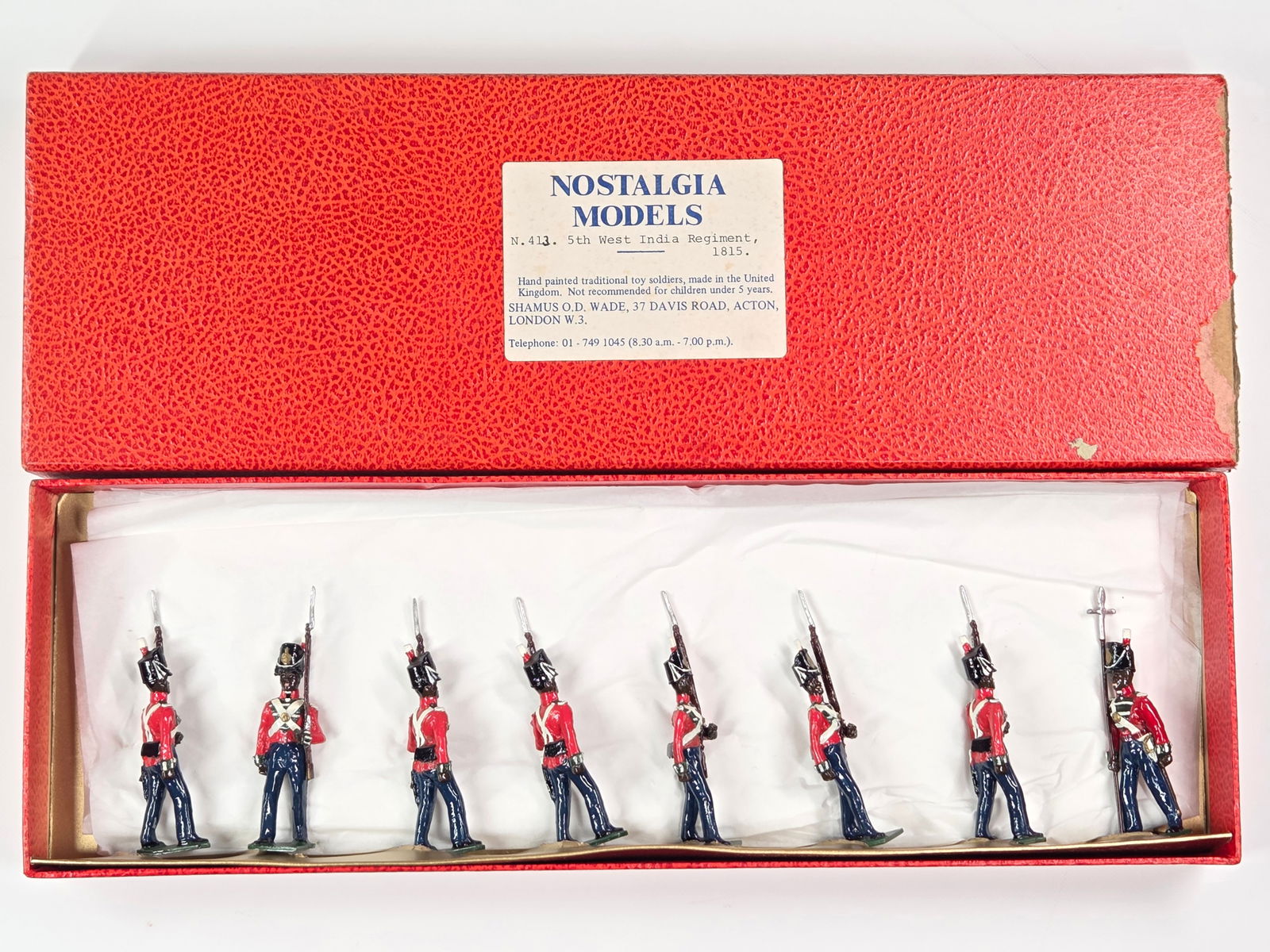 NOSTALGIA MODELS 5TH WEST INDIA REGIMENT 1815 (1 of 5)