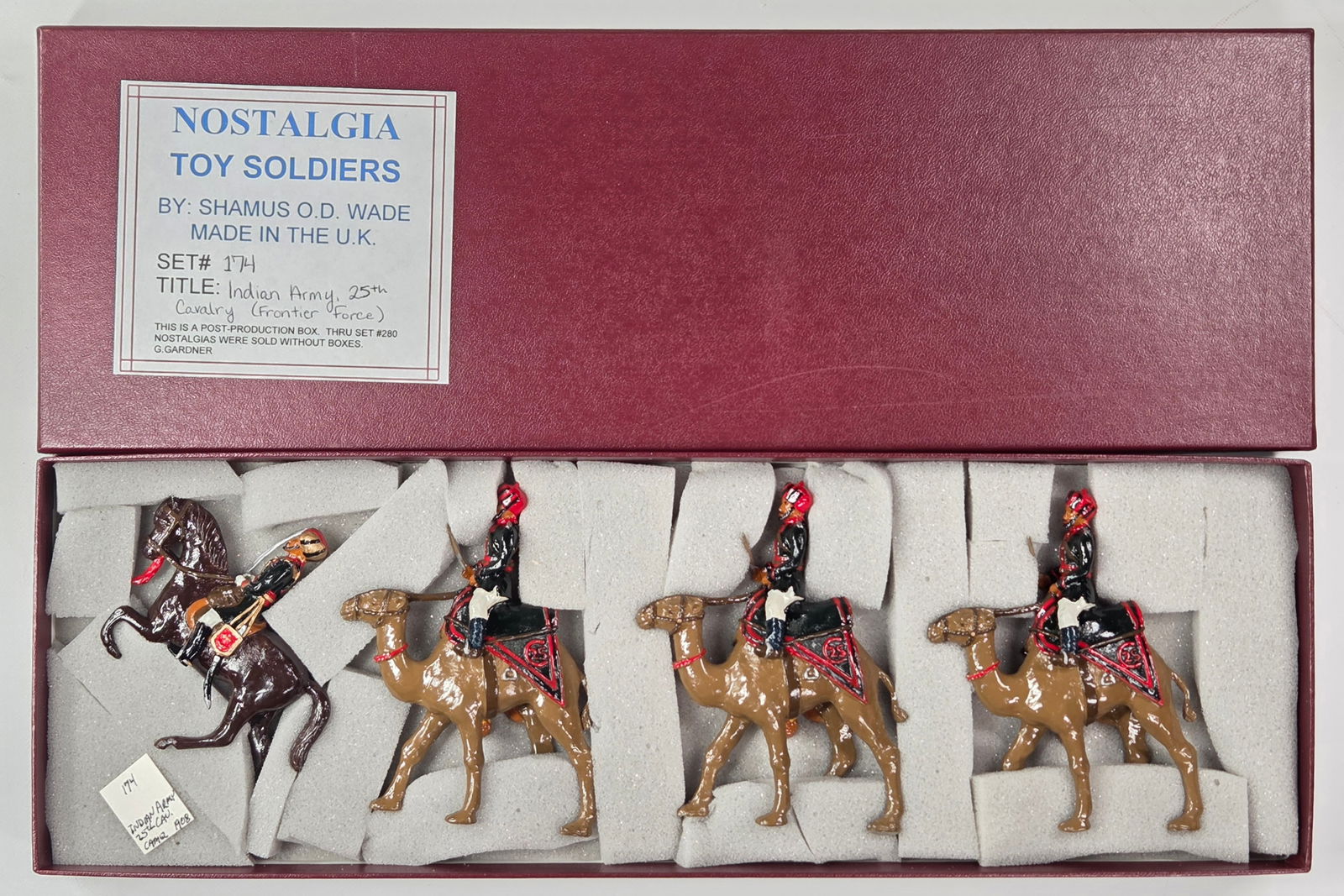 NOSTALGIA MODELS INDIAN ARMY 25TH CAVALRY (FRONTIER FORCE) (1 of 3)