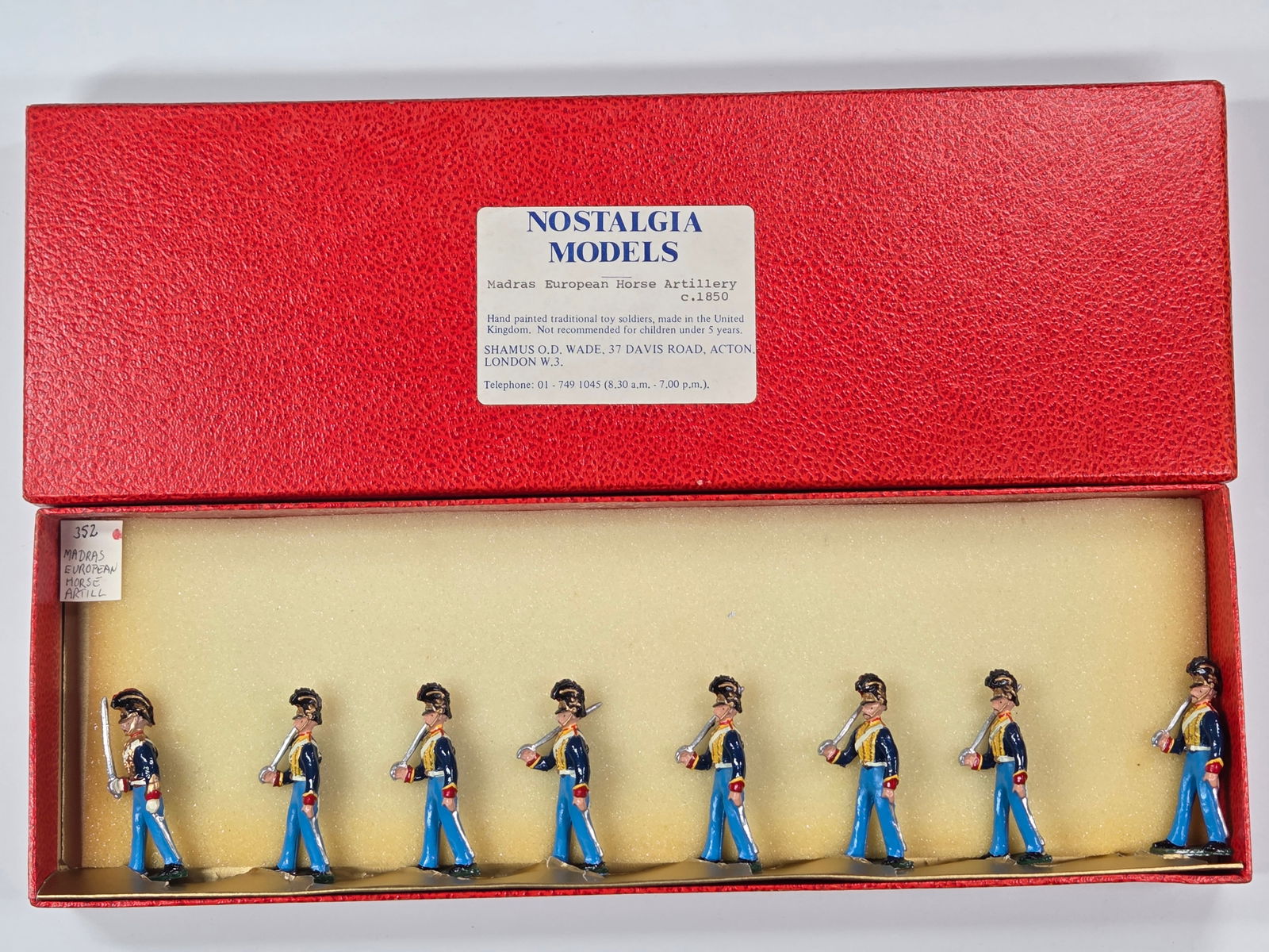 NOSTALGIA MODELS MADRAS EUROPEAN HORSE ARTILLERY 1850 (1 of 4)