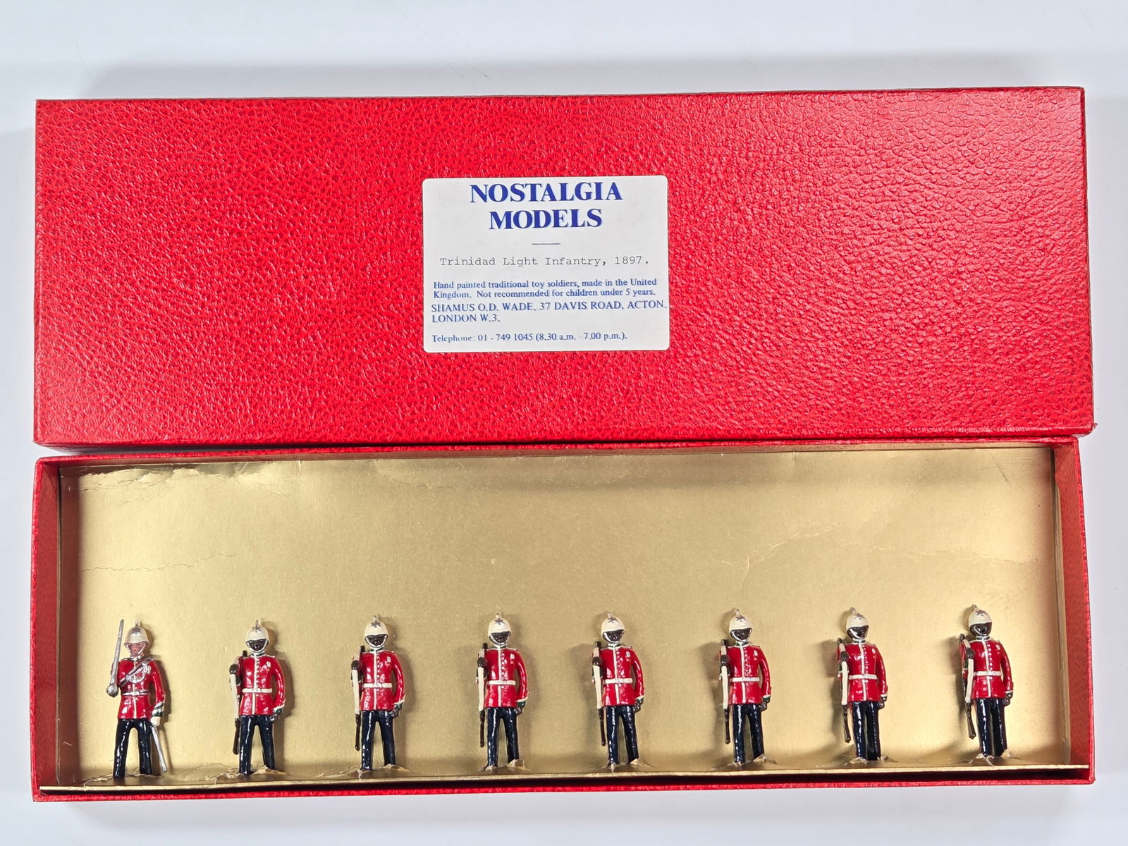 NOSTALGIA MODELS TRINIDAD LIGHT INFANTRY, 1897 (1 of 4)