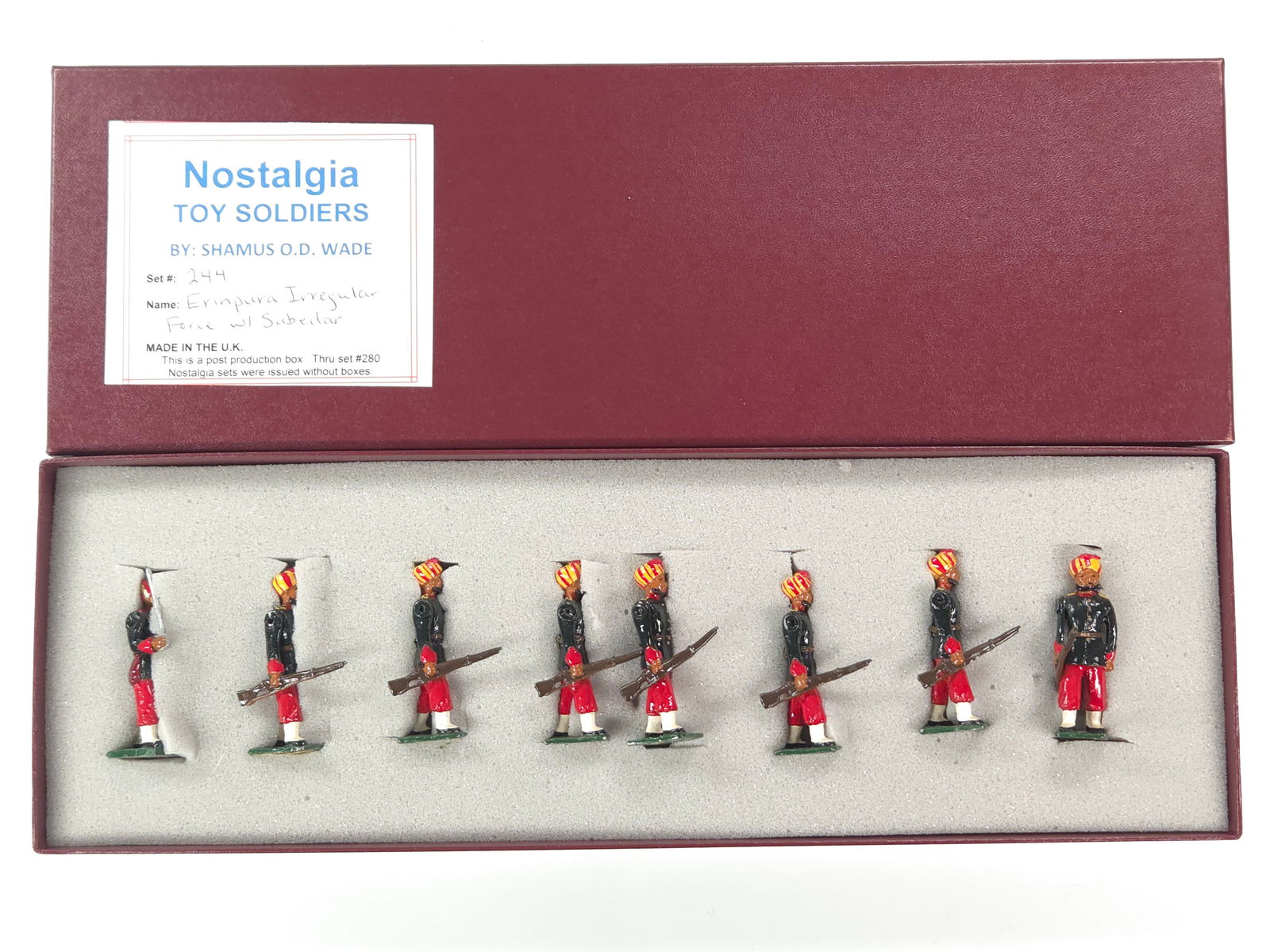 NOSTALGIA MODELS ERINPURA IRREGULAR FORCE W/ SUBEDAR (1 of 4)