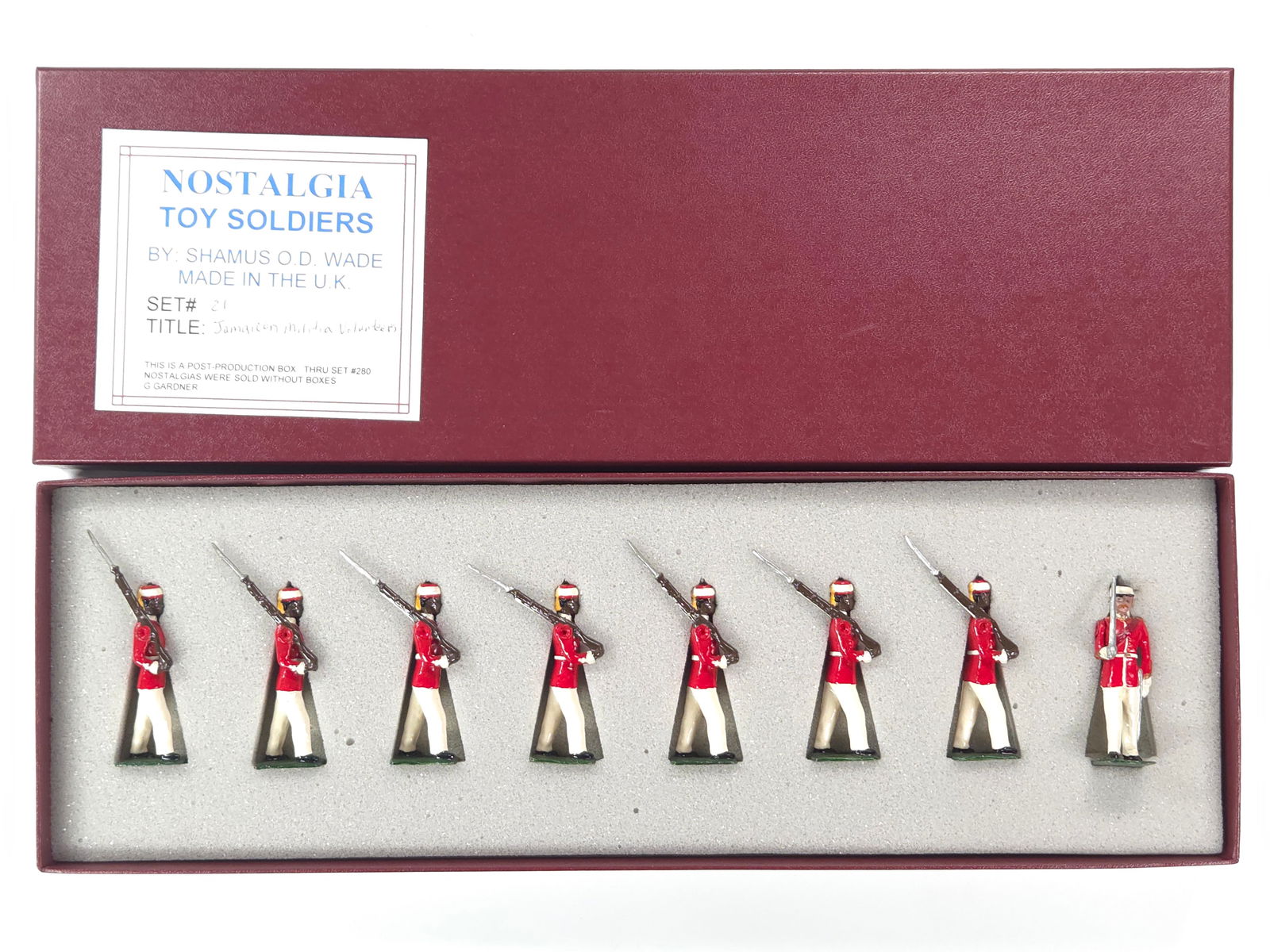 NOSTALGIA MODELS JAMAICAN MILITIA VOLUNTEER (1 of 4)