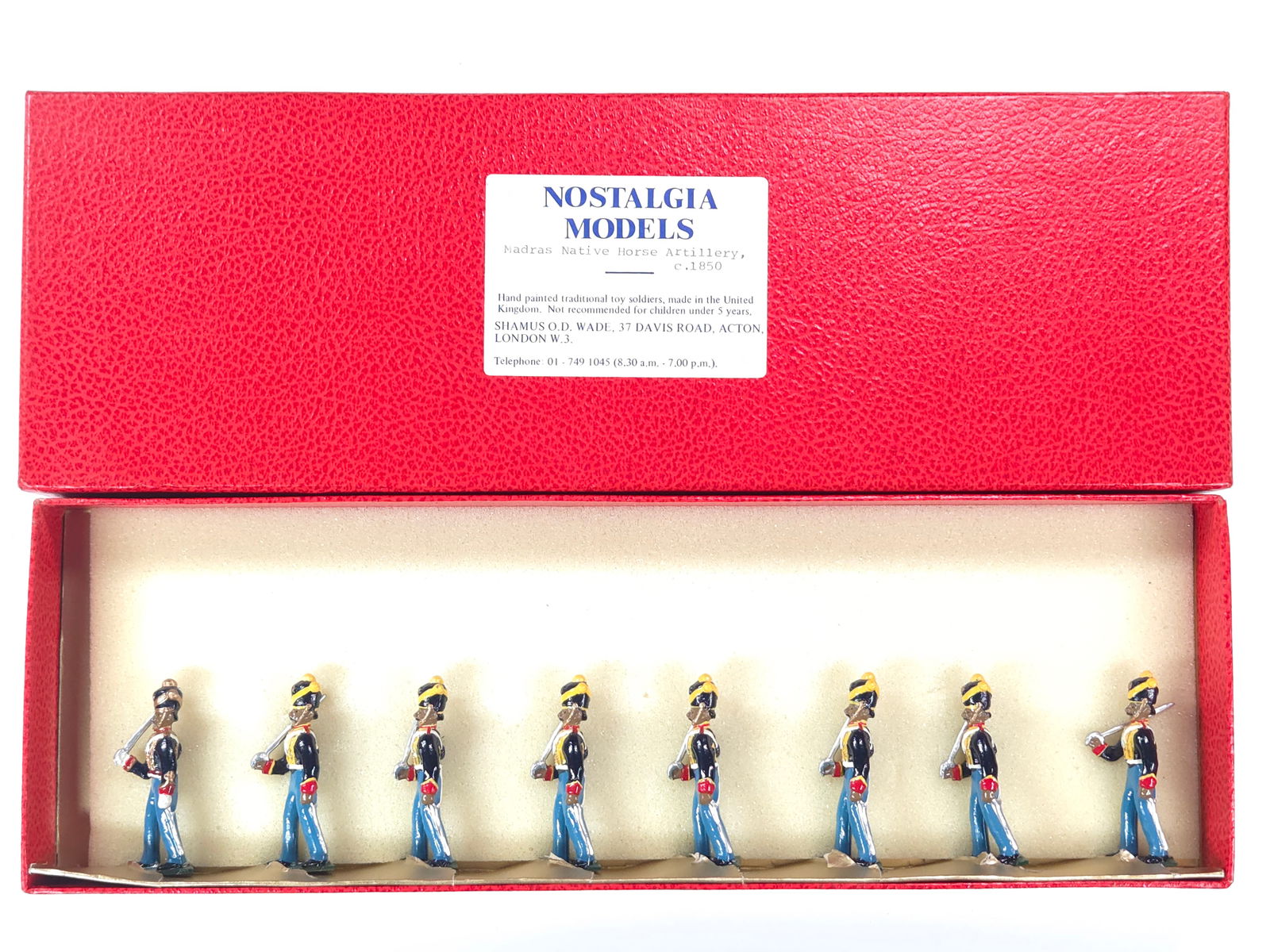 NOSTALGIA MODELS MADRAS NATIVE HORSE ARTILLERY C. 1850 (1 of 4)
