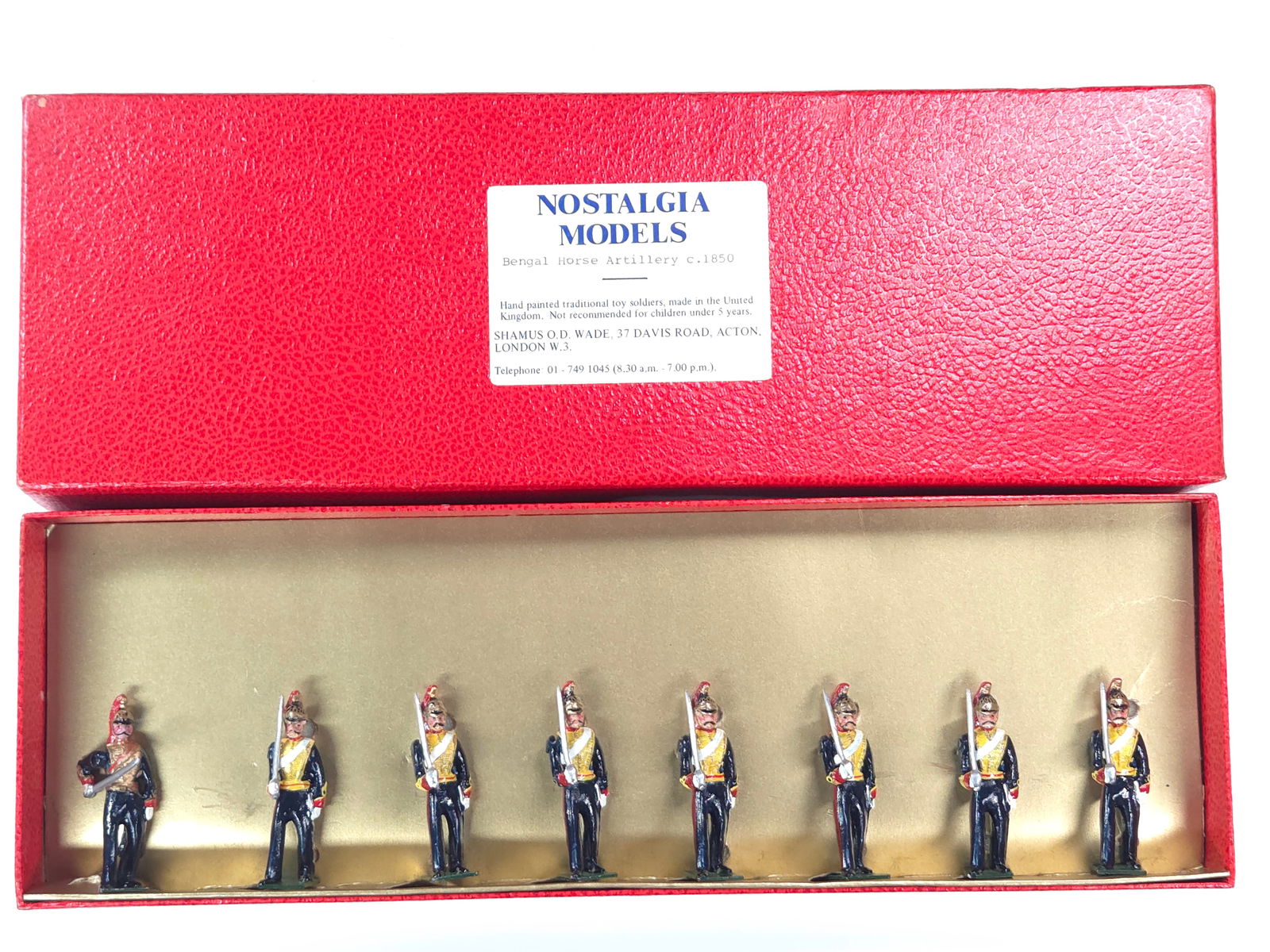 NOSTALGIA MODELS BENGAL HORSE ARTILLERY 1850 (1 of 4)