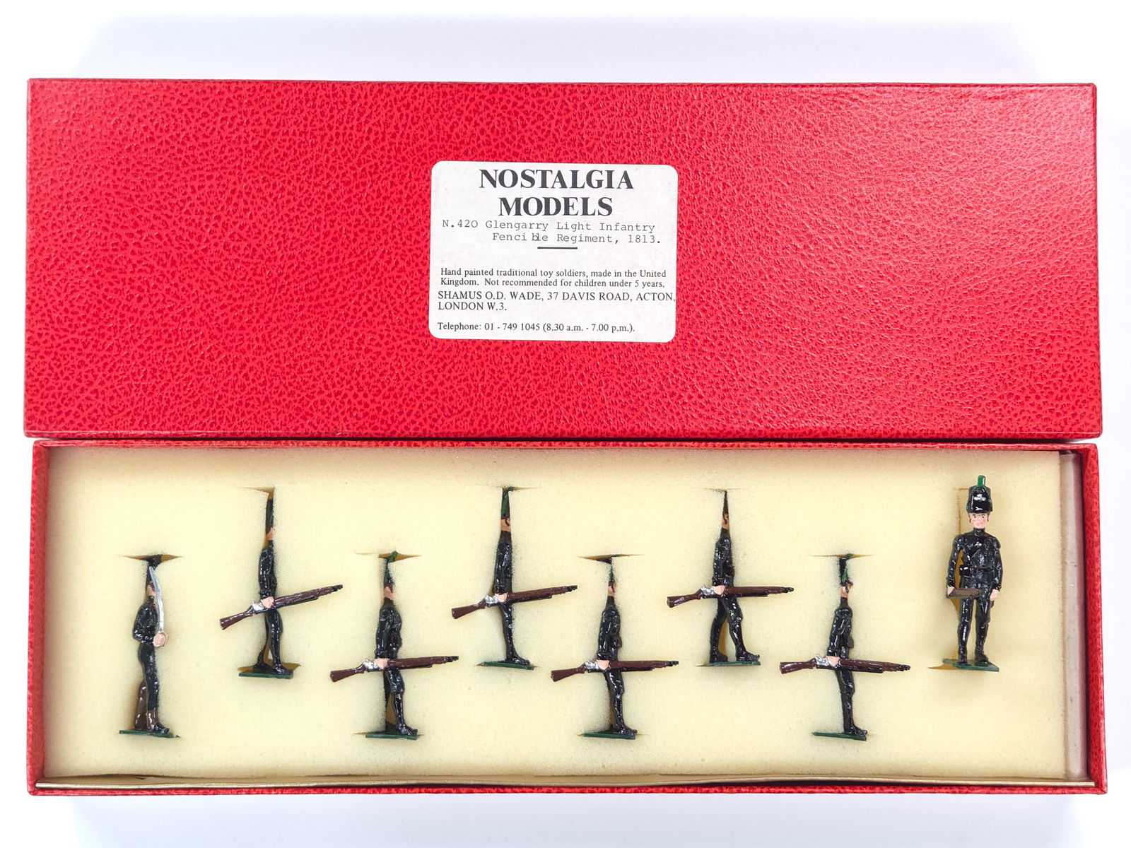 NOSTALGIA MODELS GLENGARRY LIGHT INFANTRY 1813 (1 of 4)
