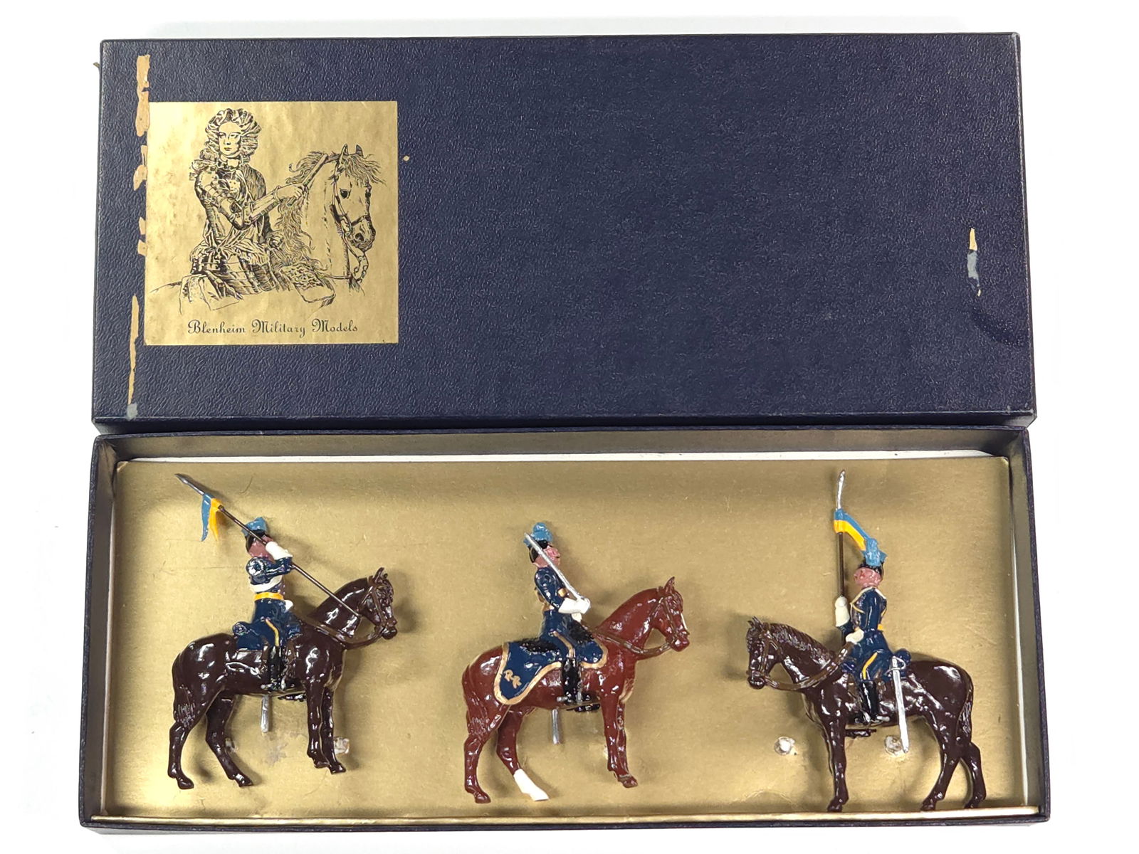 BLENHEIM MODELS CITY OF LONDON YEOMANRY ROUGH RIDERS: REMAINS IN VERY GOOD CONDITION WITH BOX.