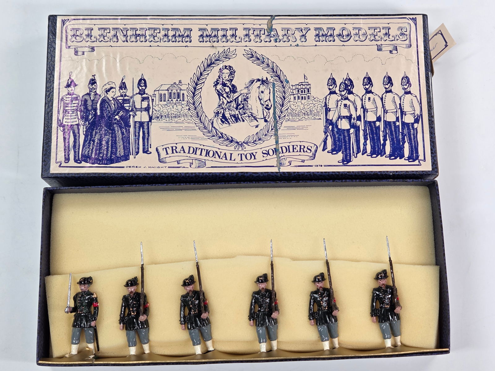 BLENHEIM MODELS NO. 1 SWISS SET W/ OFFICER (1 of 4)