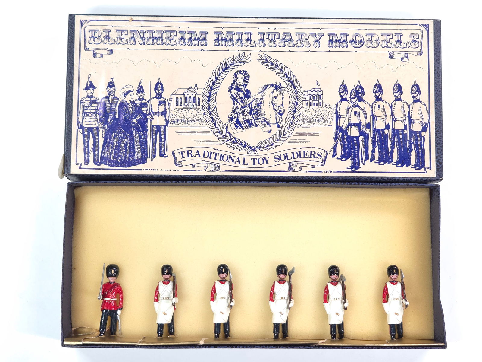 BLENHEIM MODELS B29 ROYAL WELCH FUSILIERS PIONEERS 1890: REMAINS IN VERY GOOD CONDITION WITH BOX.