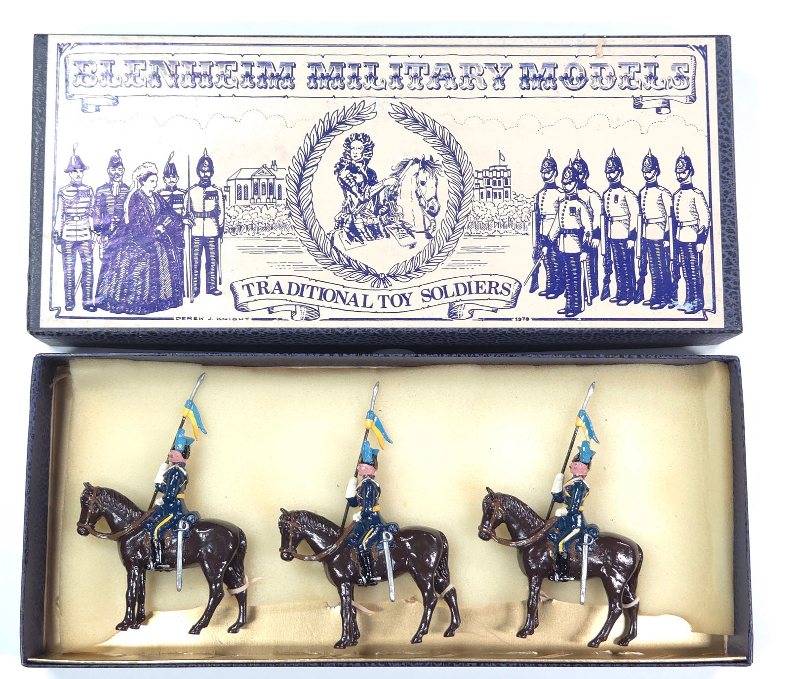 BLENHEIM MODELS CITY OF LONDON YEOMANRY ROUGH RIDERS: REMAINS IN VERY GOOD CONDITION WITH BOX.