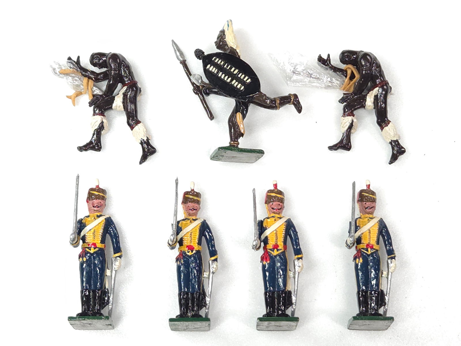 BLENHEIM MODELS SINGLES SOLDIER LOT: REMAINS IN VERY GOOD CONDITION WITH BOX.