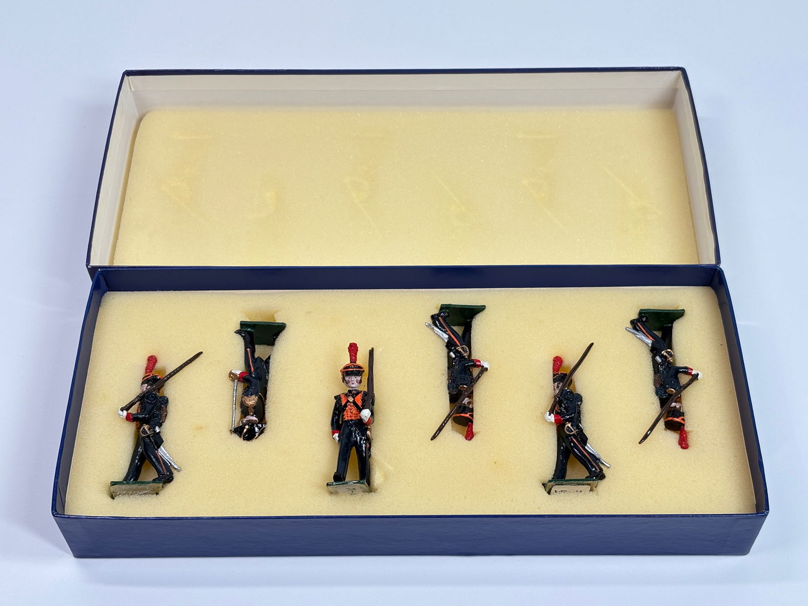 MARLBOROUGH MF58 FRENCH MARINE FUSILIERS OF THE GUARD 1815: SET REMAINS IN VERY GOOD CONDITION WITH BOX.
