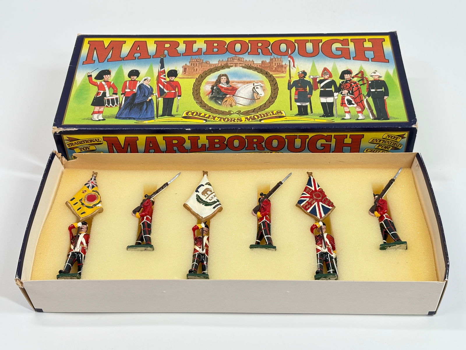 MARLBOROUGH MF22 HIGHLAND LIGHT INFANTRY COLOURS (1 of 4)