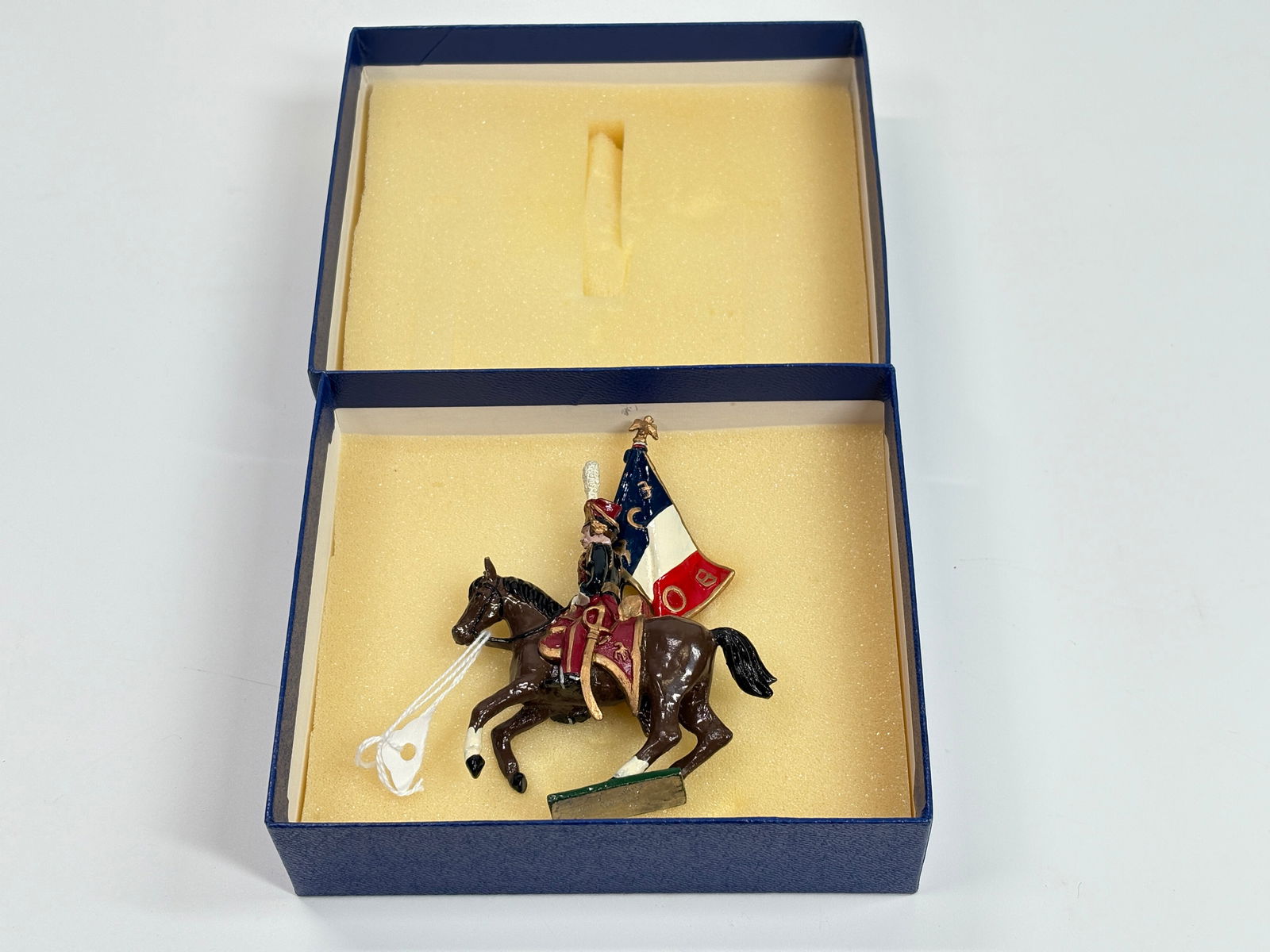 MARLBOROUGH MF62 1ST POLISH LANCERS MOUNTED OFFICER W/ COLOUR 1815 (1 of 4)