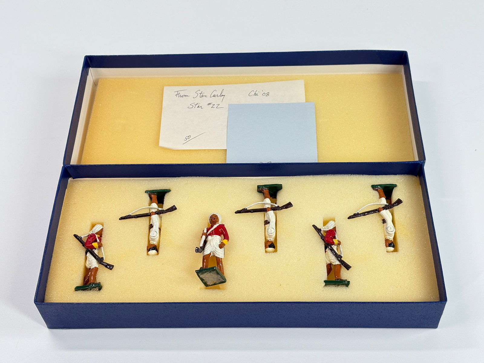 STAR SOLDIERS NO. 22 6-PIECE SET: SET REMAINS IN VERY GOOD CONDITION WITH BOX.