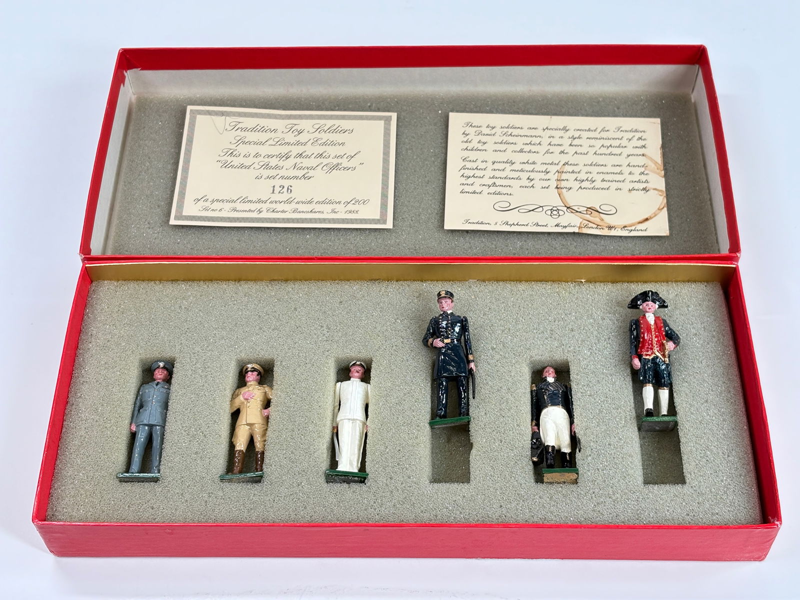 TRADITION SOLDIERS SE NO. VI UNITED STATES NAVAL OFFICERS (1 of 5)