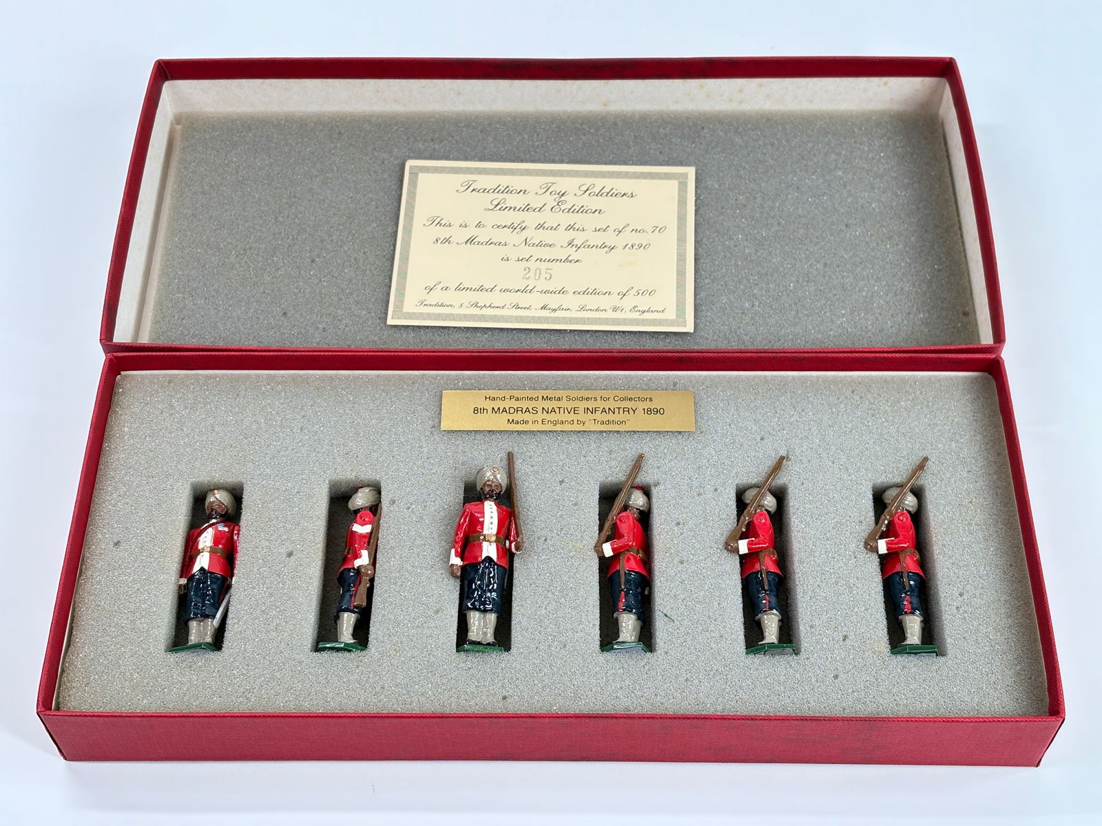 TRADITION SOLDIERS NO. 70 8TH MADRAS NATIVE INFANTRY 1890 (1 of 5)