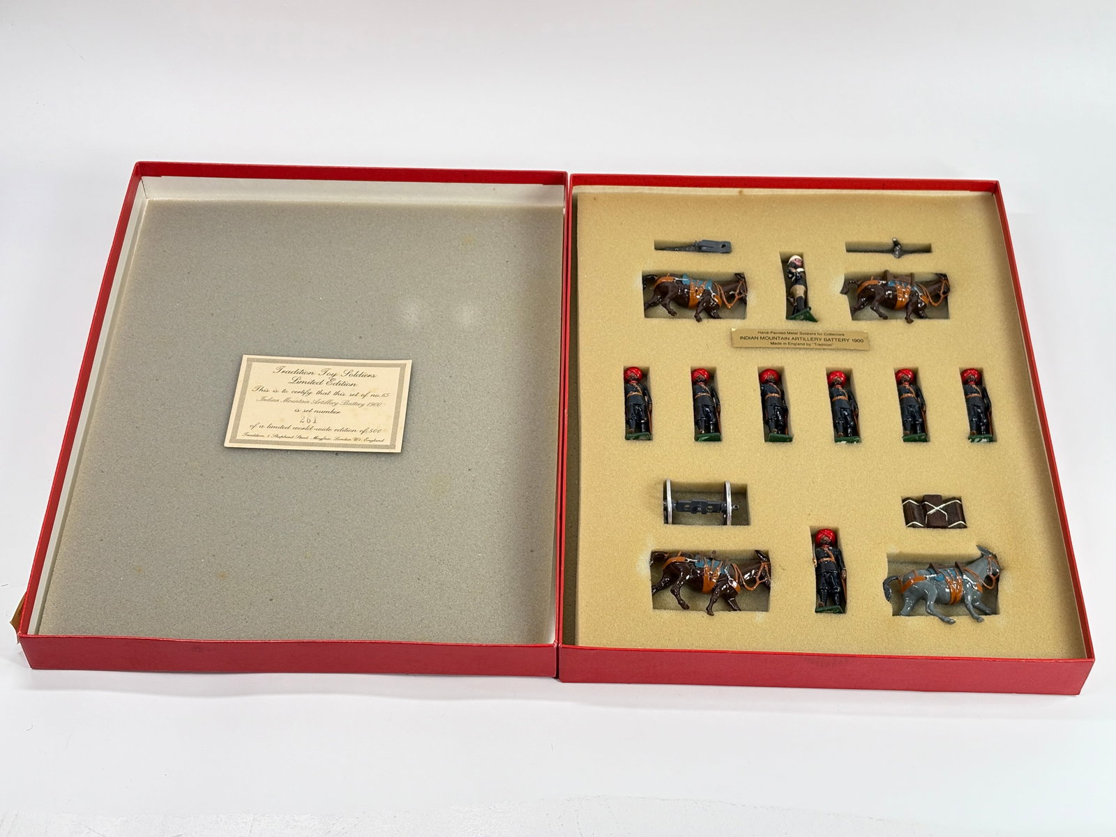 TRADITION SOLDIERS NO. 65 INDIAN MOUNTAIN ARTILLERY BATTERY 1900 (1 of 11)