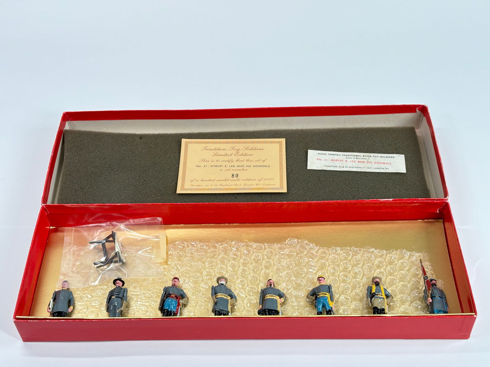 TRADITION SOLDIERS ROBERT E. LEE & HIS GENERALS (1 of 7)