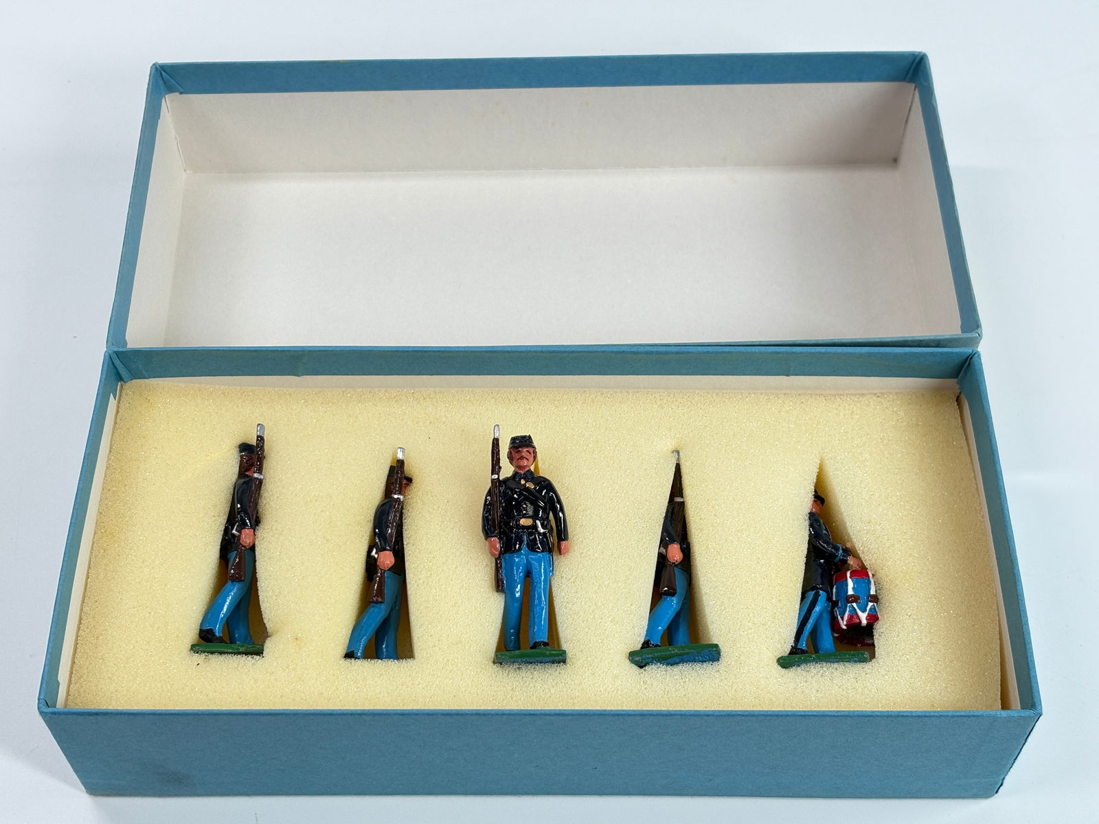 MARTIN RITCHIE SET #150 C.W. FEDERALS DRUMMER BOY W/ INFANTRY (1 of 5)