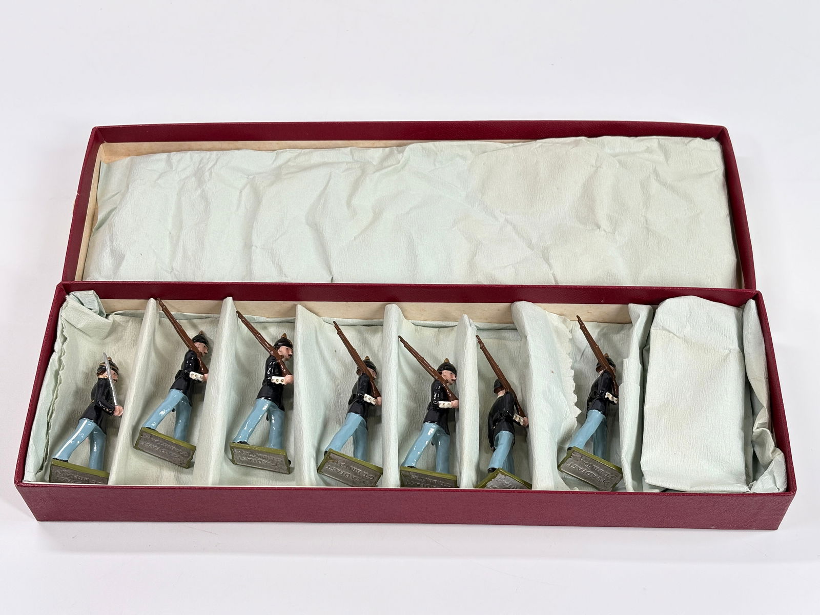 STEADFAST SOLDIERS SF14 UNITED STATES INFANTRY: SET REMAINS IN VERY GOOD CONDITION WITH BOX.