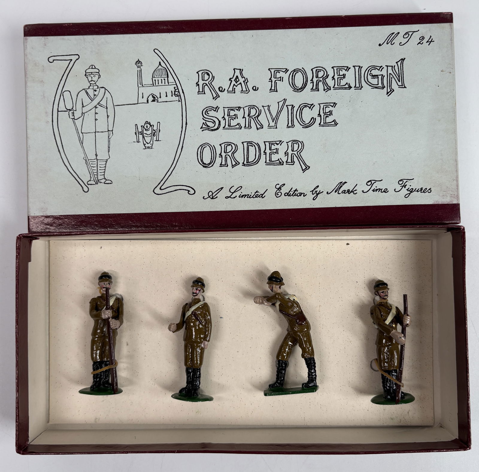 MARK TIME FIGURES R.A. FOREIGN SERVICE ORDER (1 of 3)