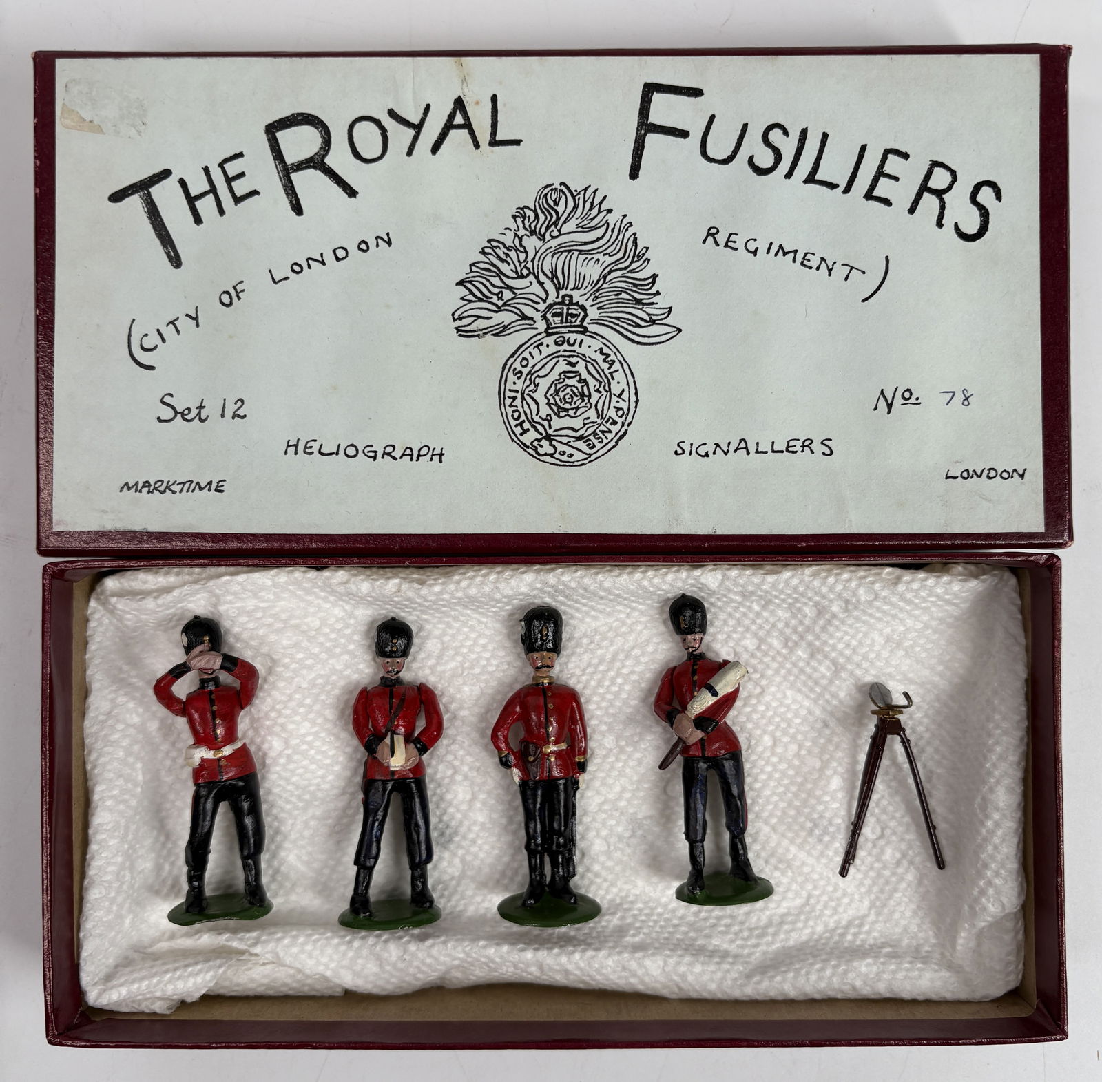 MARK TIME FIGURES THE ROYAL FUSILIERS (1 of 3)