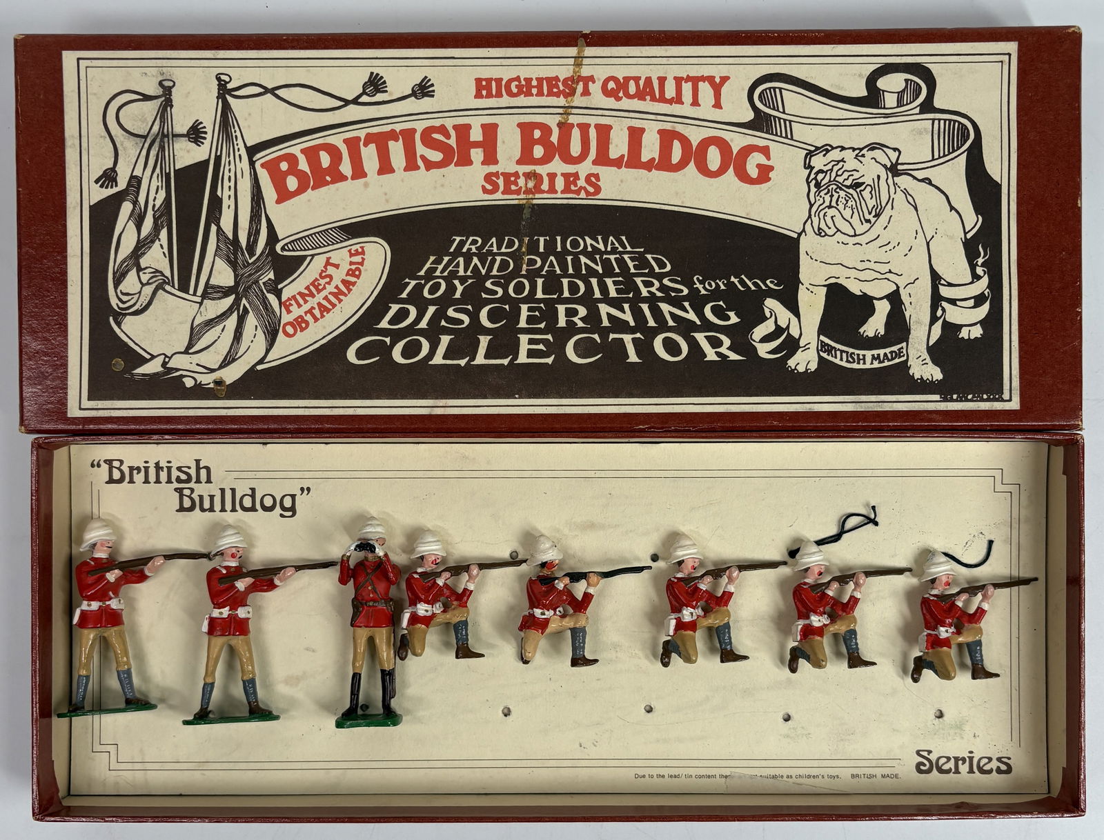 BRITISH BULLDOG SERIES 8-PIECE SOLDIER SET (1 of 3)