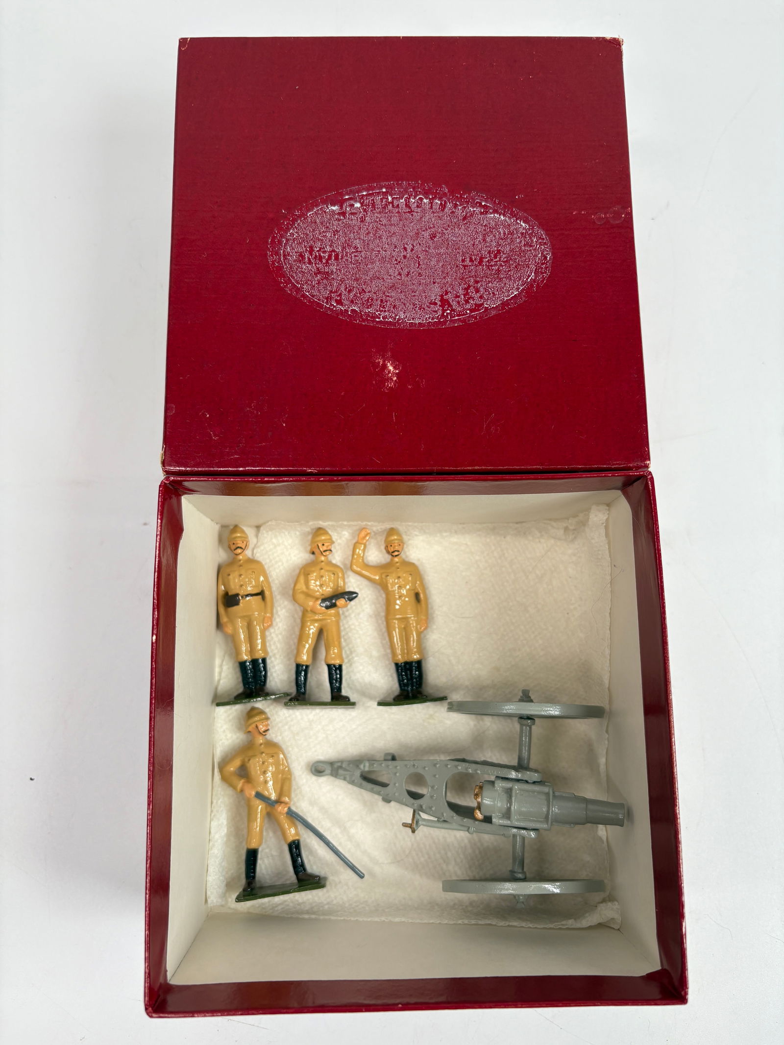 5-PIECE FIELD ARTILLERY SET W/ BOX (1 of 3)