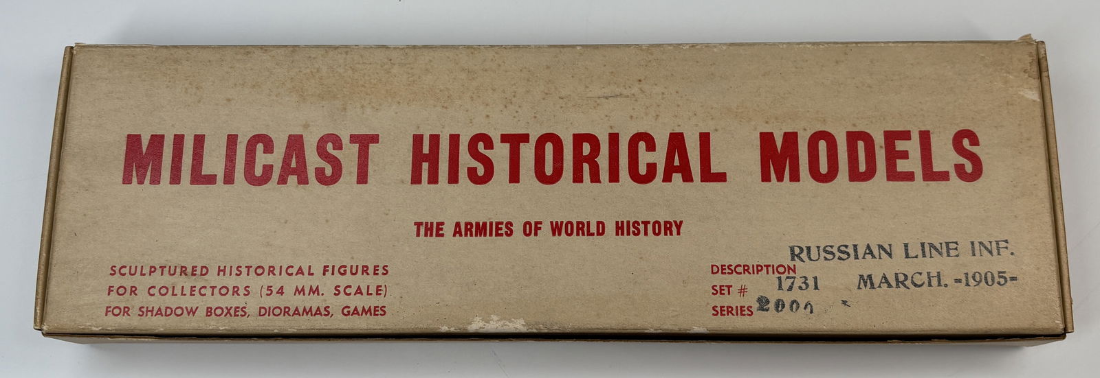 MILICAST HISTORICAL MODELS RUSSIAN LINE INFANTRY (1 of 4)