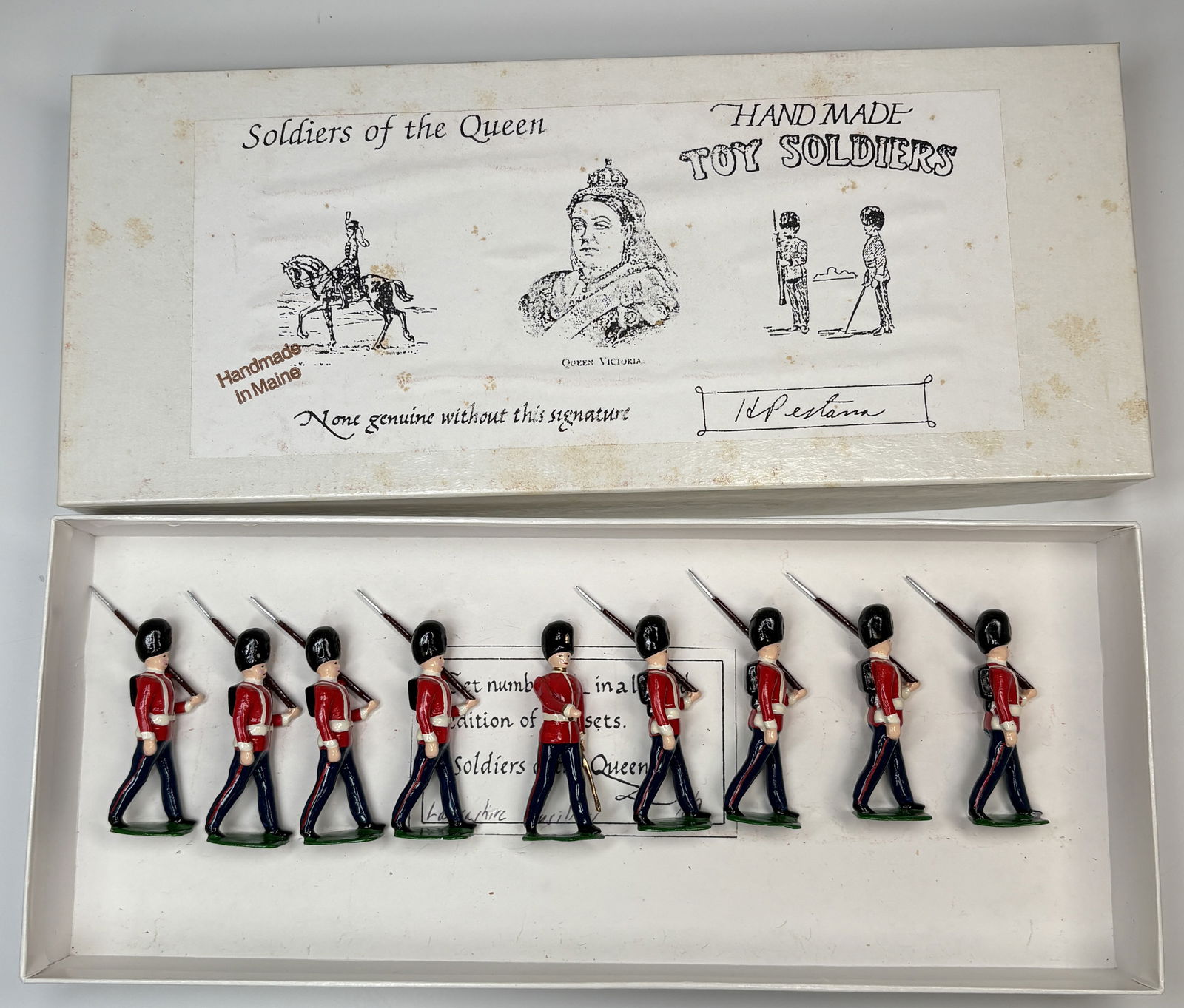 MAINE HANDMADE SOLDIERS OF THE QUEEN SET (1 of 4)