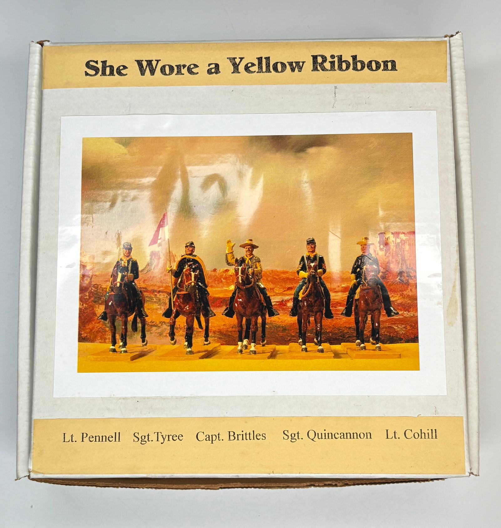 "SHE WORE A YELLOW RIBBON" SOLDIER SET (1 of 5)