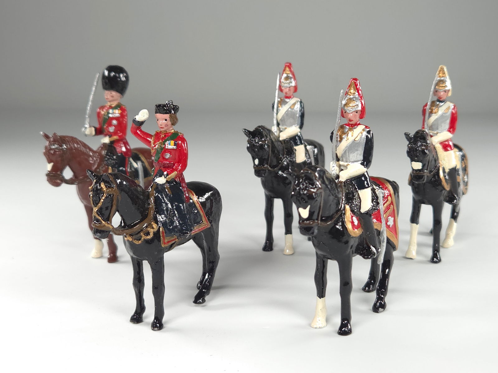 SET OF 5 MOUNTED CAVALRY (1 of 4)