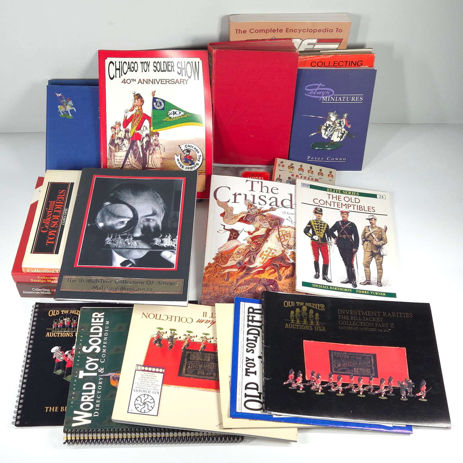 VARIOUS TOY SOLDIER BOOKS, CATALOGS + (1 of 7)