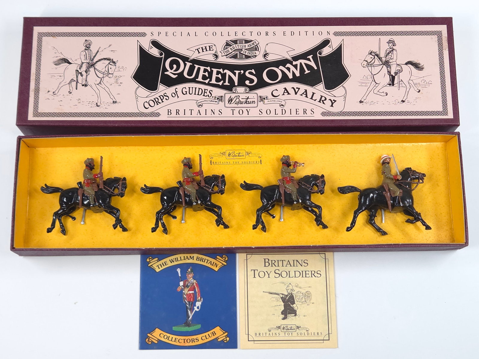W. BRITAIN NO. 8835 QUEEN'S OWN CORPS OF GUIDES CAVALRY (1 of 4)