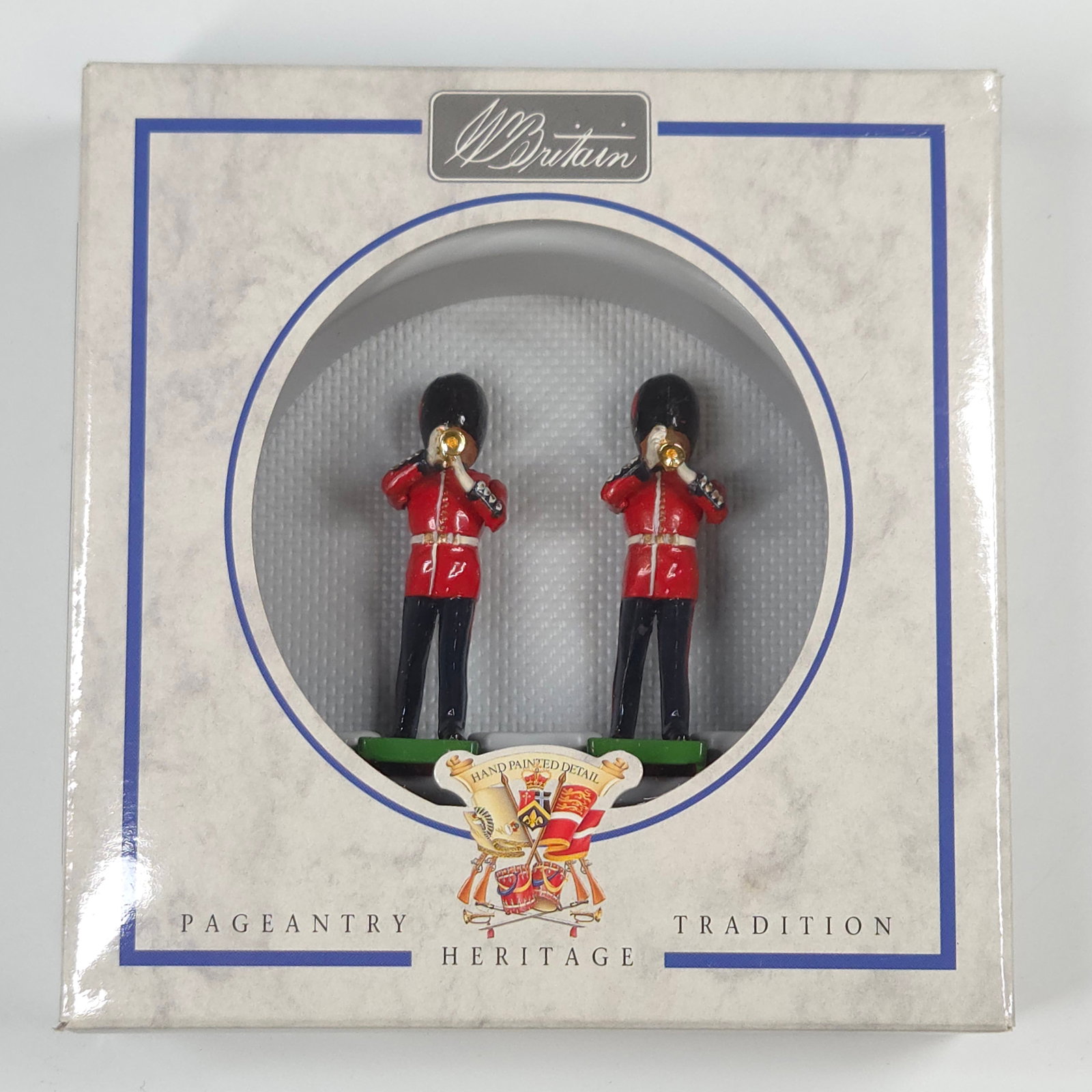 W. BRITAIN NO. 8311 COLDSTREAM GUARDS BAND TRUMPETS (1 of 3)
