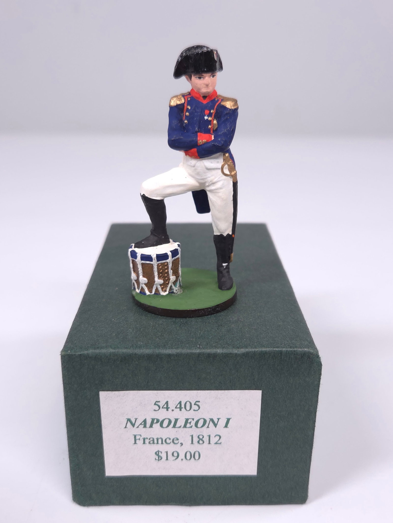 NAPOLEON I FRANCE 1812 SOLDIER: REMAINS IN EXCELLENT CONDITION WITH BOX