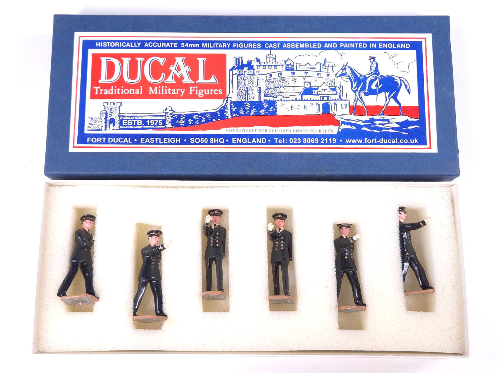 DUCAL MODELS 6-PIECE TRAFFIC PATROL GUARDS (1 of 4)