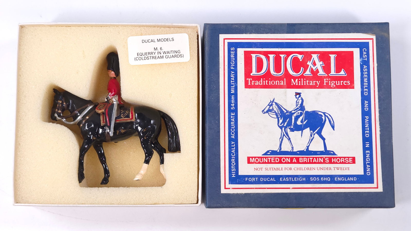 DUCAL MODELS M6 COLDSTREAM GUARDS EQUERRY IN WAITING (1 of 3)
