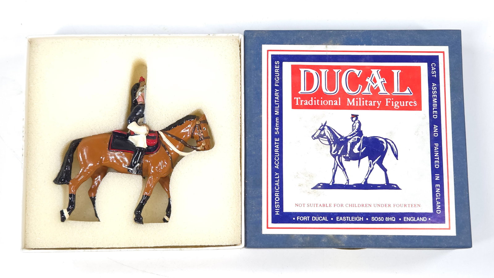 DUCAL MODELS MOUNTED CAVALRY SOLDIER (1 of 3)