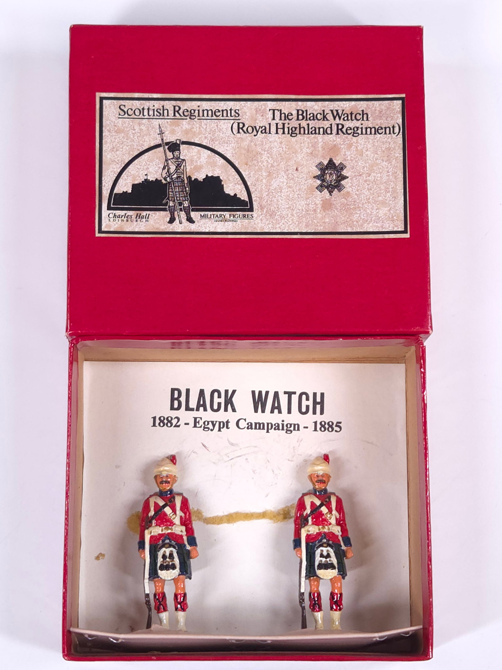 CHARLES HALL FIGURES THE BLACK WATCH EGYPT CAMPAIGN 1882-85 (1 of 4)