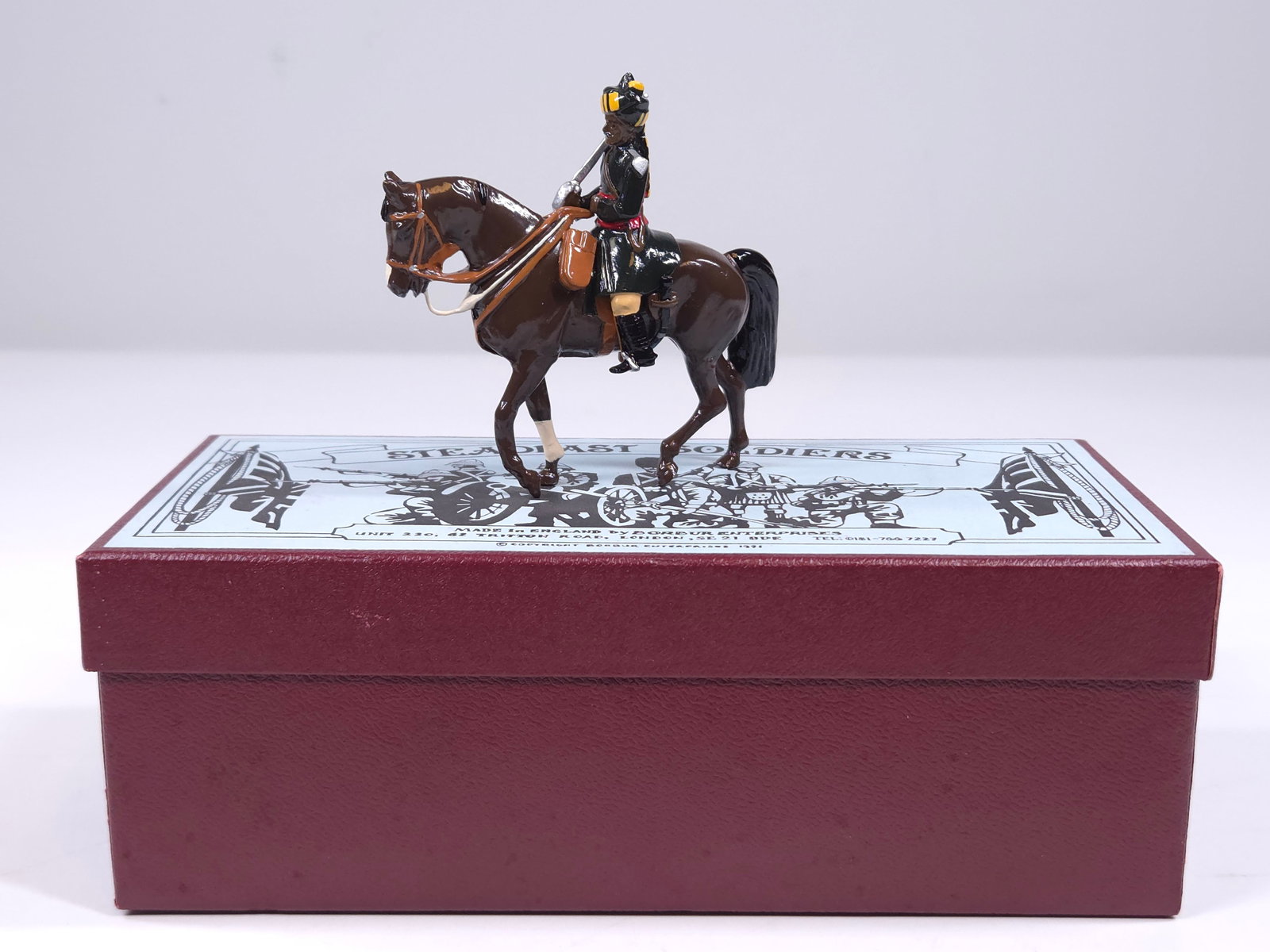 STEADFAST SOLDIERS SF111C JACOB'S HORSE SOWAR: REMAINS IN EXCELLENT CONDITION