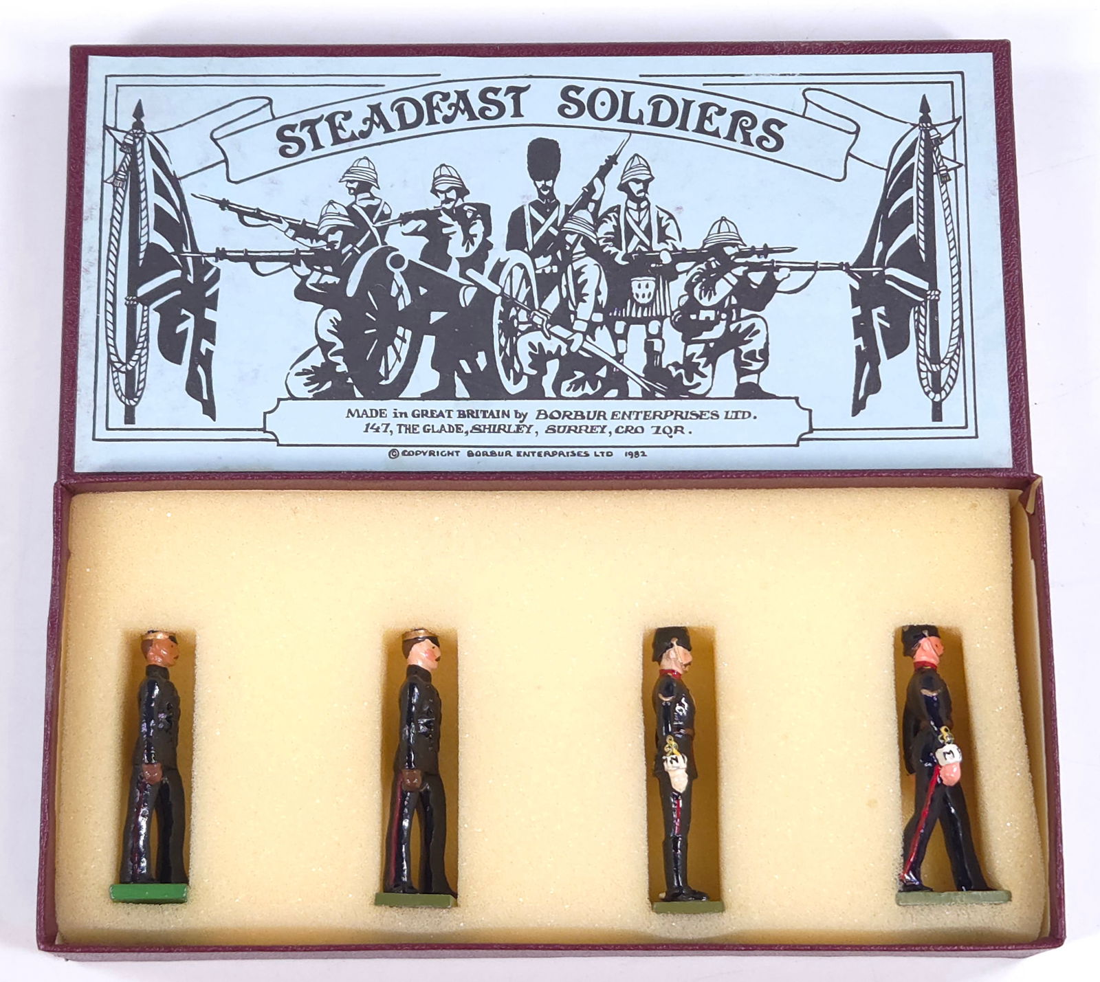 STEADFAST SOLDIERS SF22 MILITARY POLICE UNIT 1890: REMAINS IN EXCELLENT CONDITION