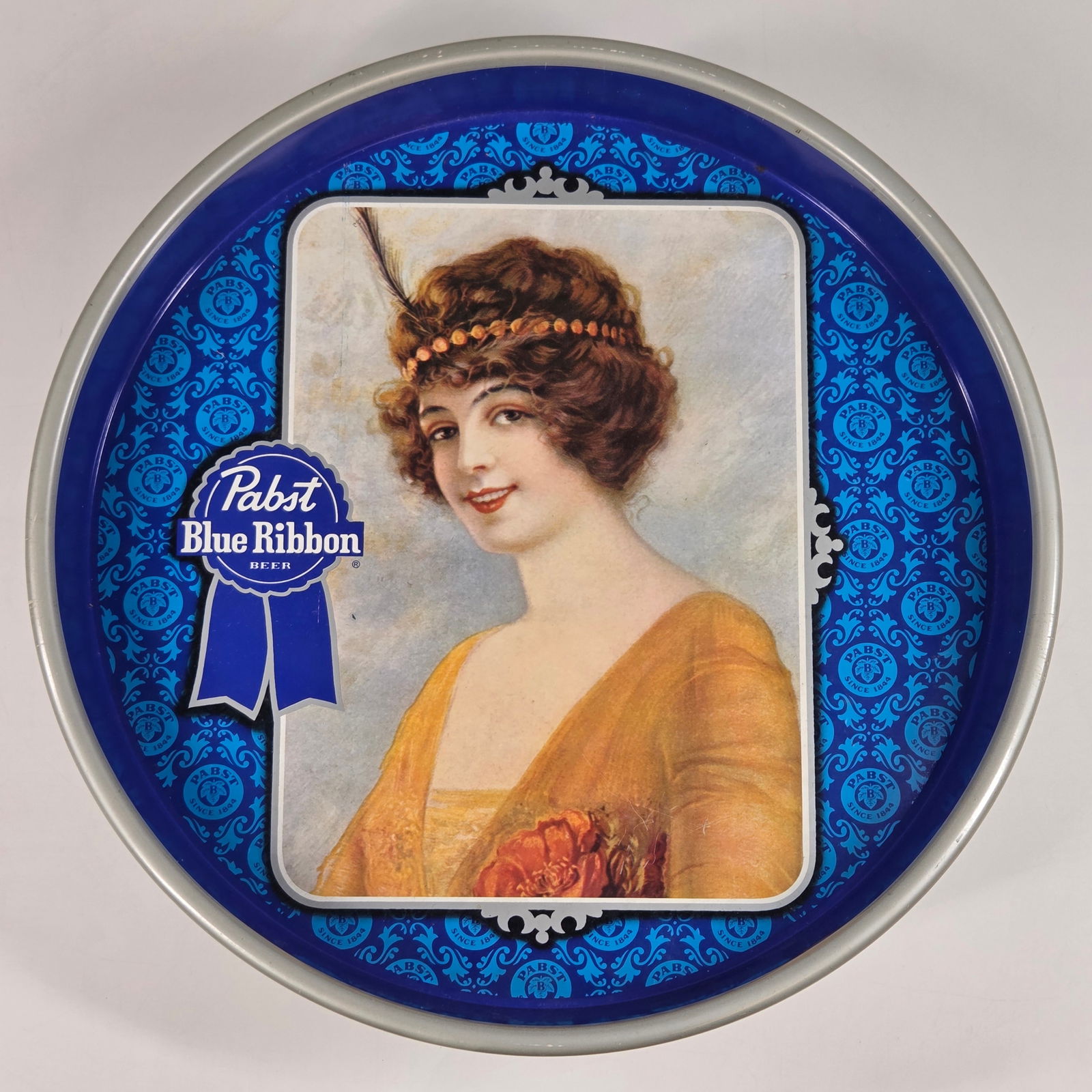 VINTAGE PBR PABST BLUE RIBBON BEER TRAY (1 of 3)