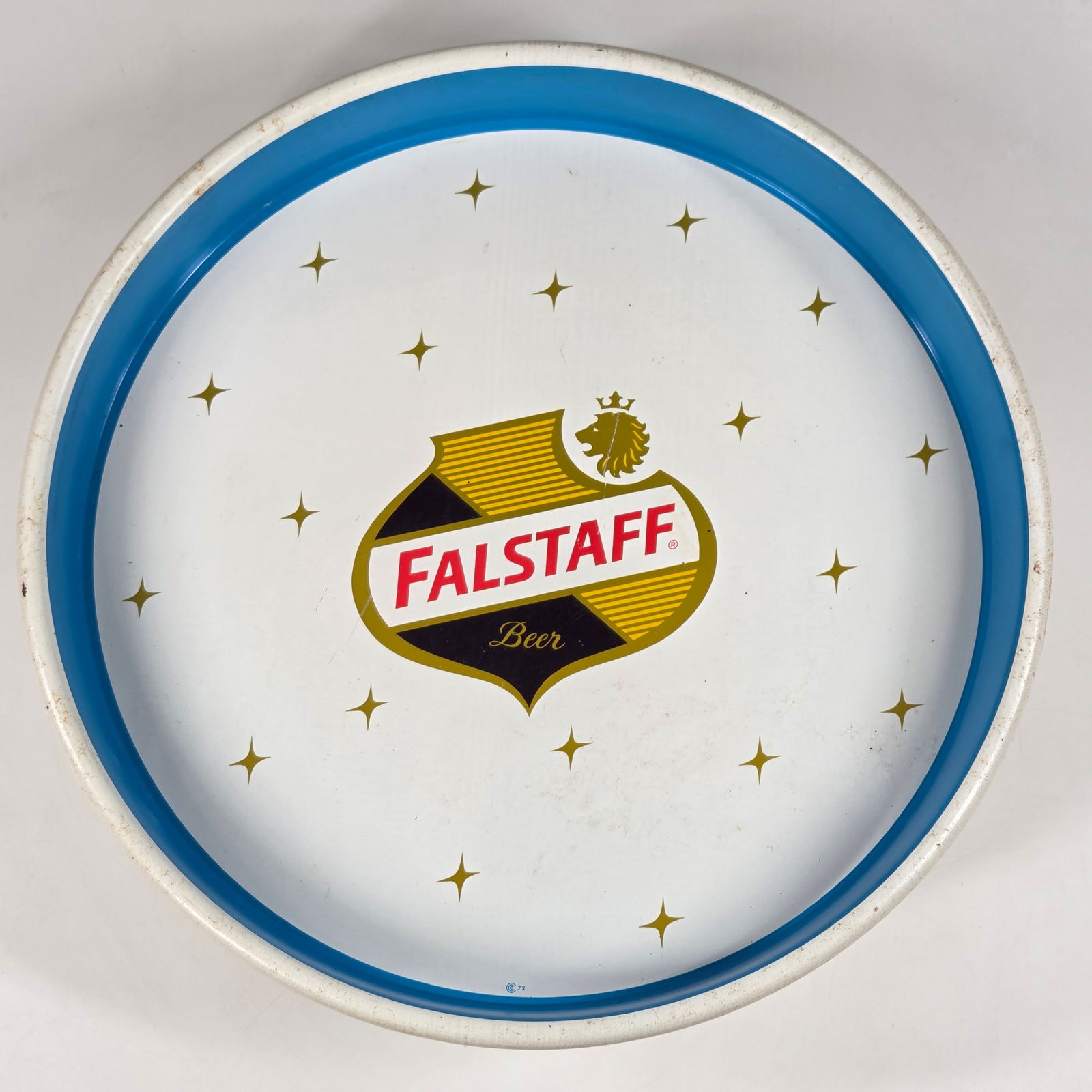 VINTAGE 1972 FALSTAFF BEER ADVERTISING TRAY (1 of 4)