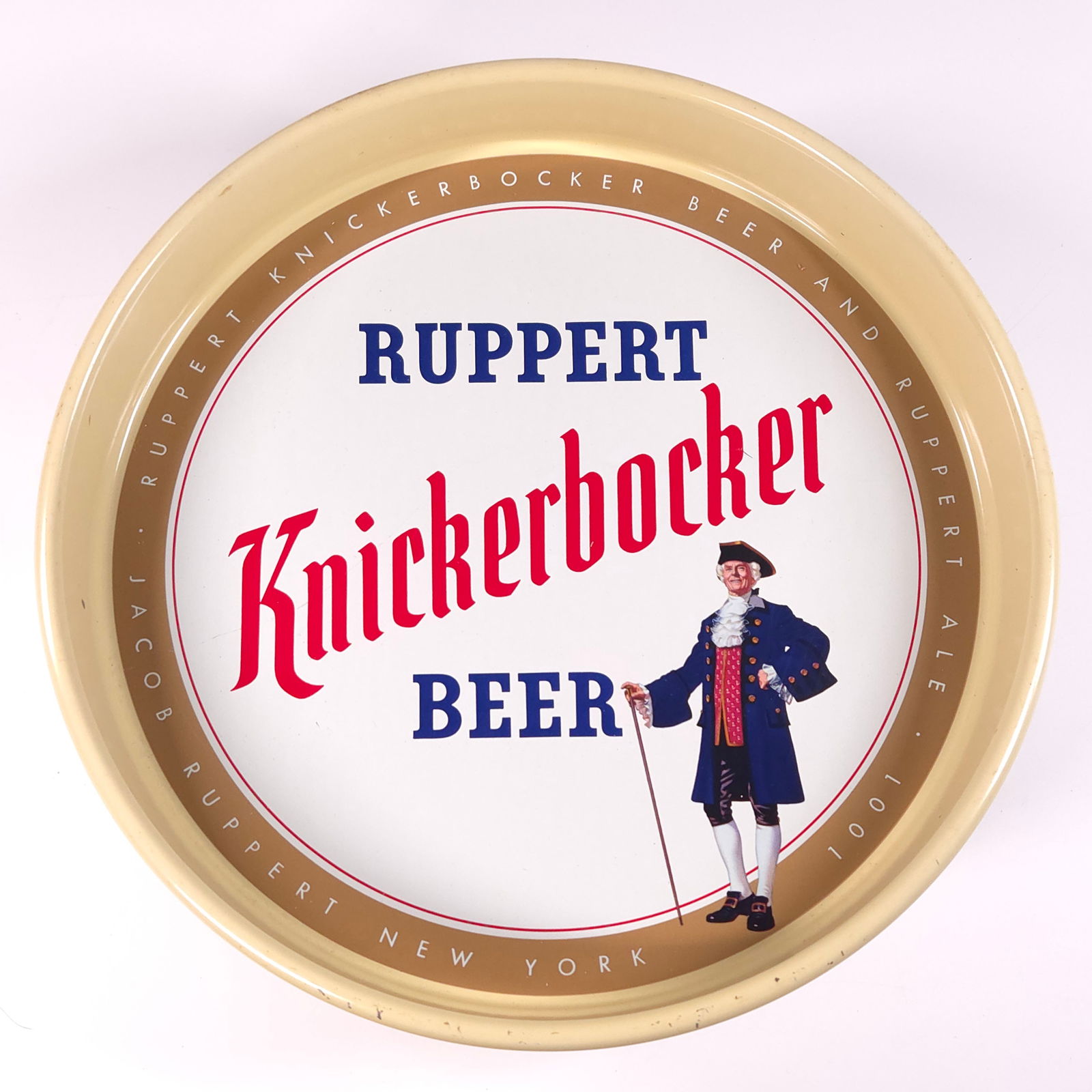 RUPPERT KNICKERBOCKER ADVERTISING BEER TRAY (1 of 3)