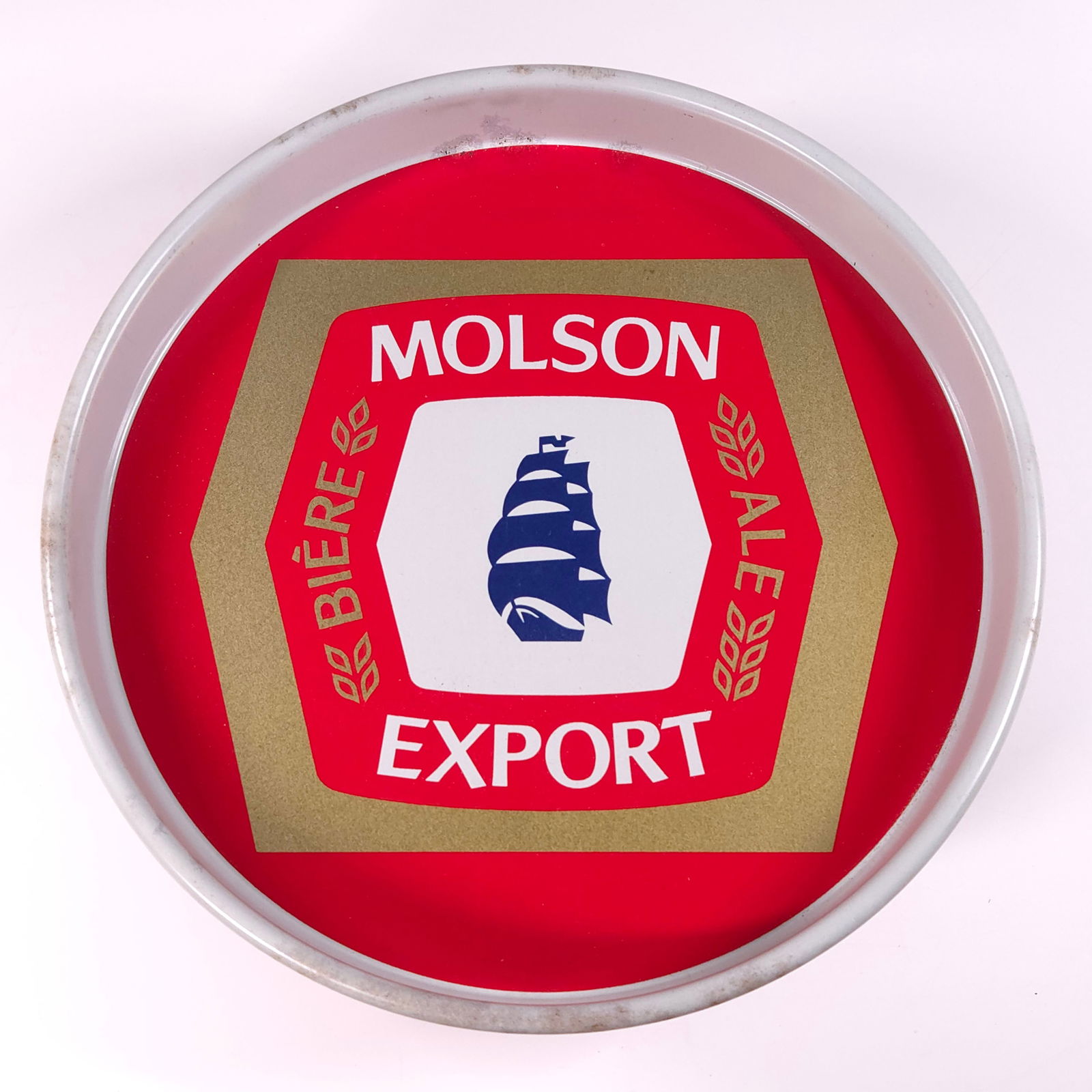 VINTAGE MOLSON EXPORT ADVERTISING BEER TRAY (1 of 5)