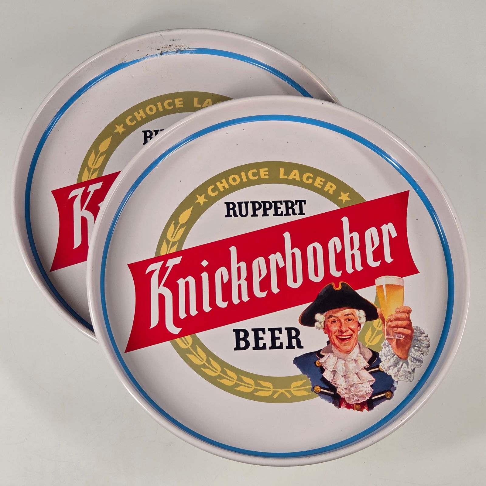 2) RUPPERT KNICKERBOCKER BEER TRAYS (1 of 3)