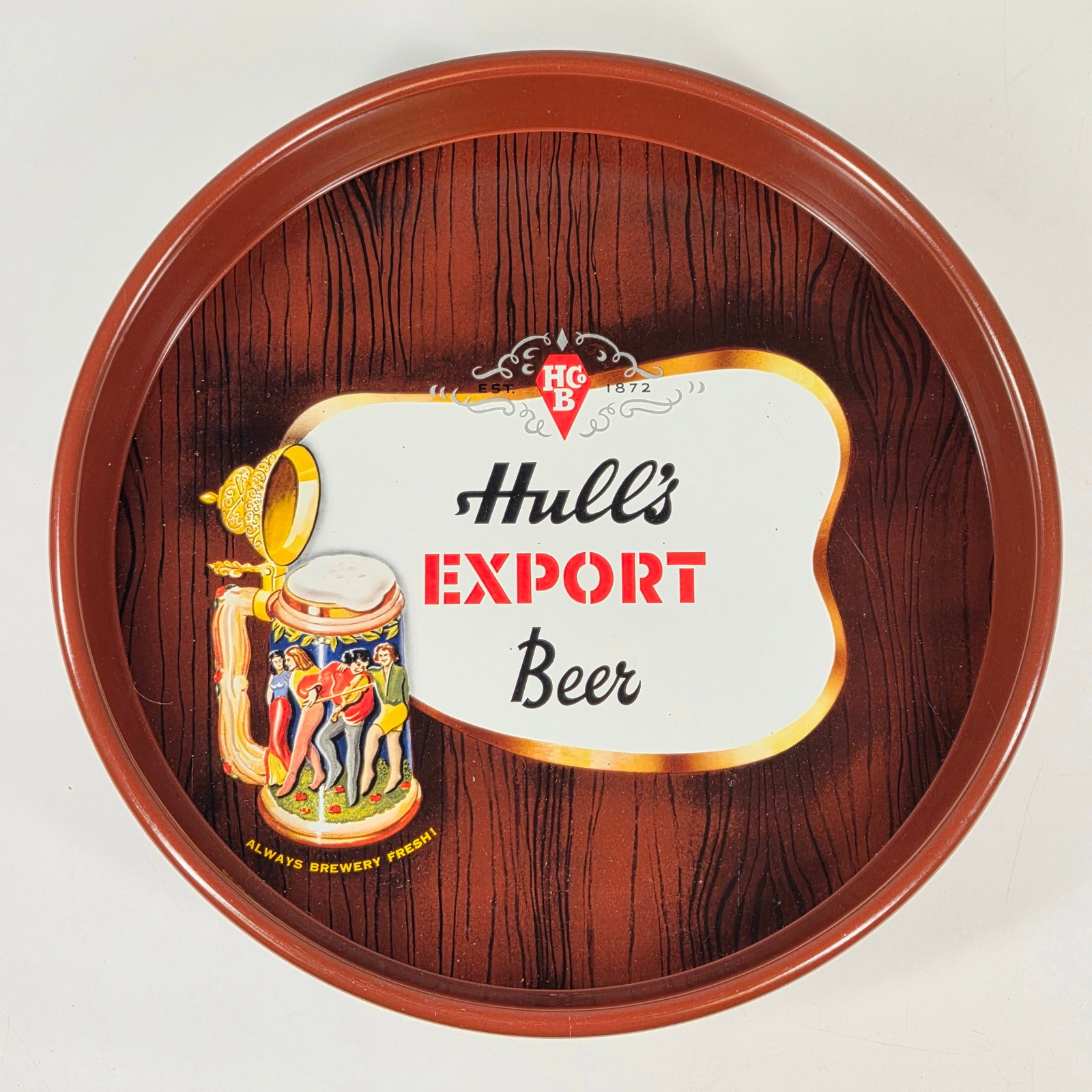 VINTAGE HULL'S EXPORT BEER TRAY (1 of 3)