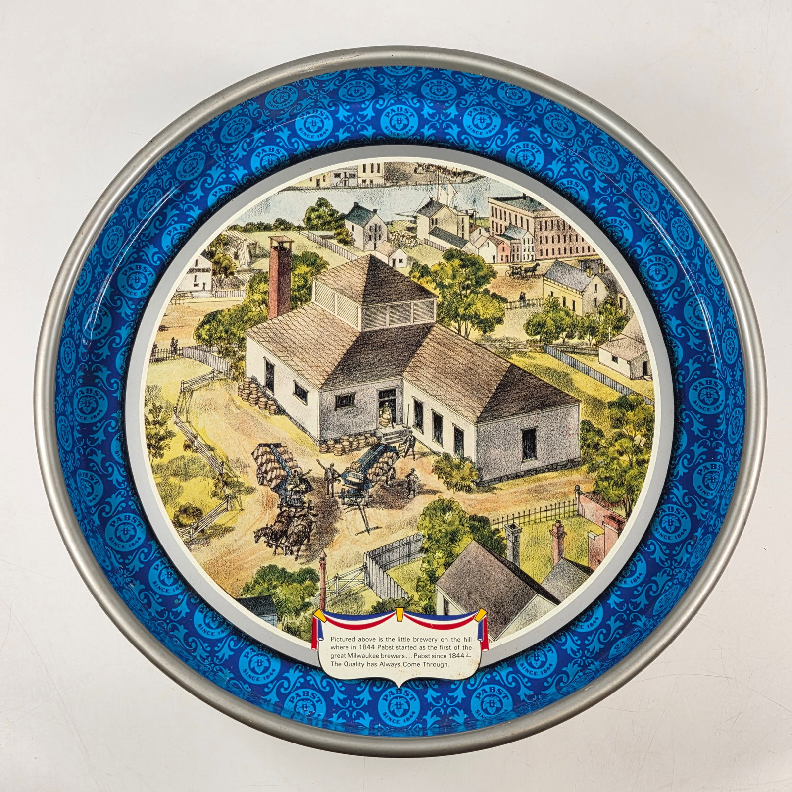 VINTAGE PBR PABST BLUE RIBBON BEER TRAY (1 of 3)